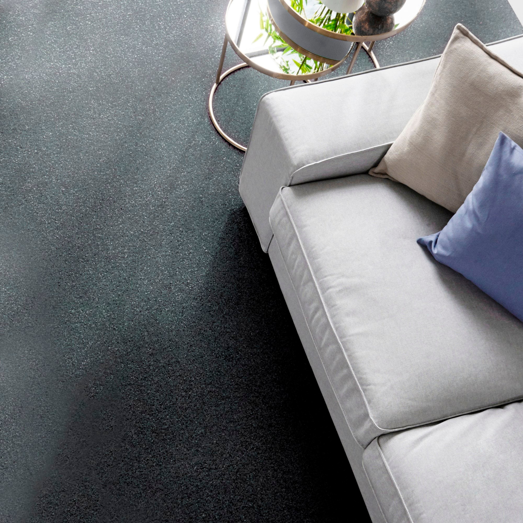 Andiamo Teppichboden »Kira, Velours, Made in Belgium«, rechteckig, 8 mm Höh günstig online kaufen