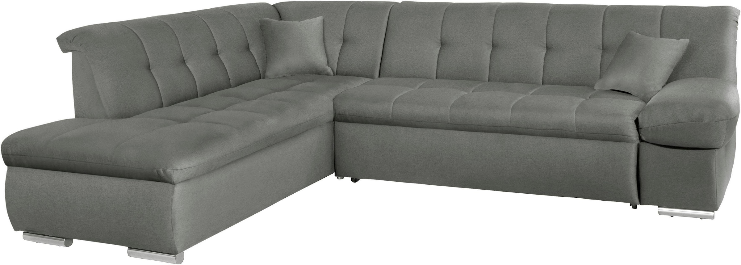 DOMO collection Ecksofa »Mona L-Form« wahlweise mit Bett- und Armlehnfunktion