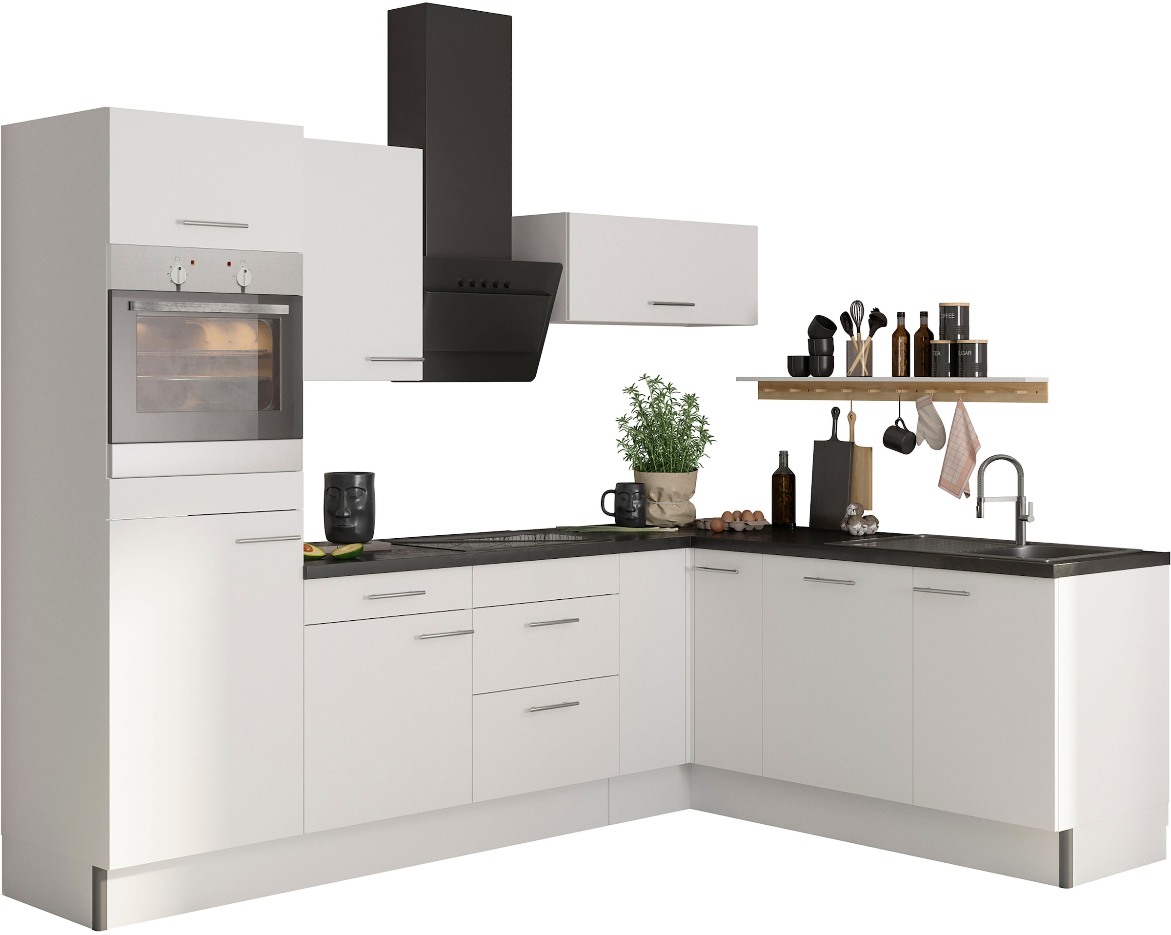 OPTIFIT Küche »Klara«, 270 breit, kaufen 200 auf x wahlweise E-Geräten Rechnung mit cm