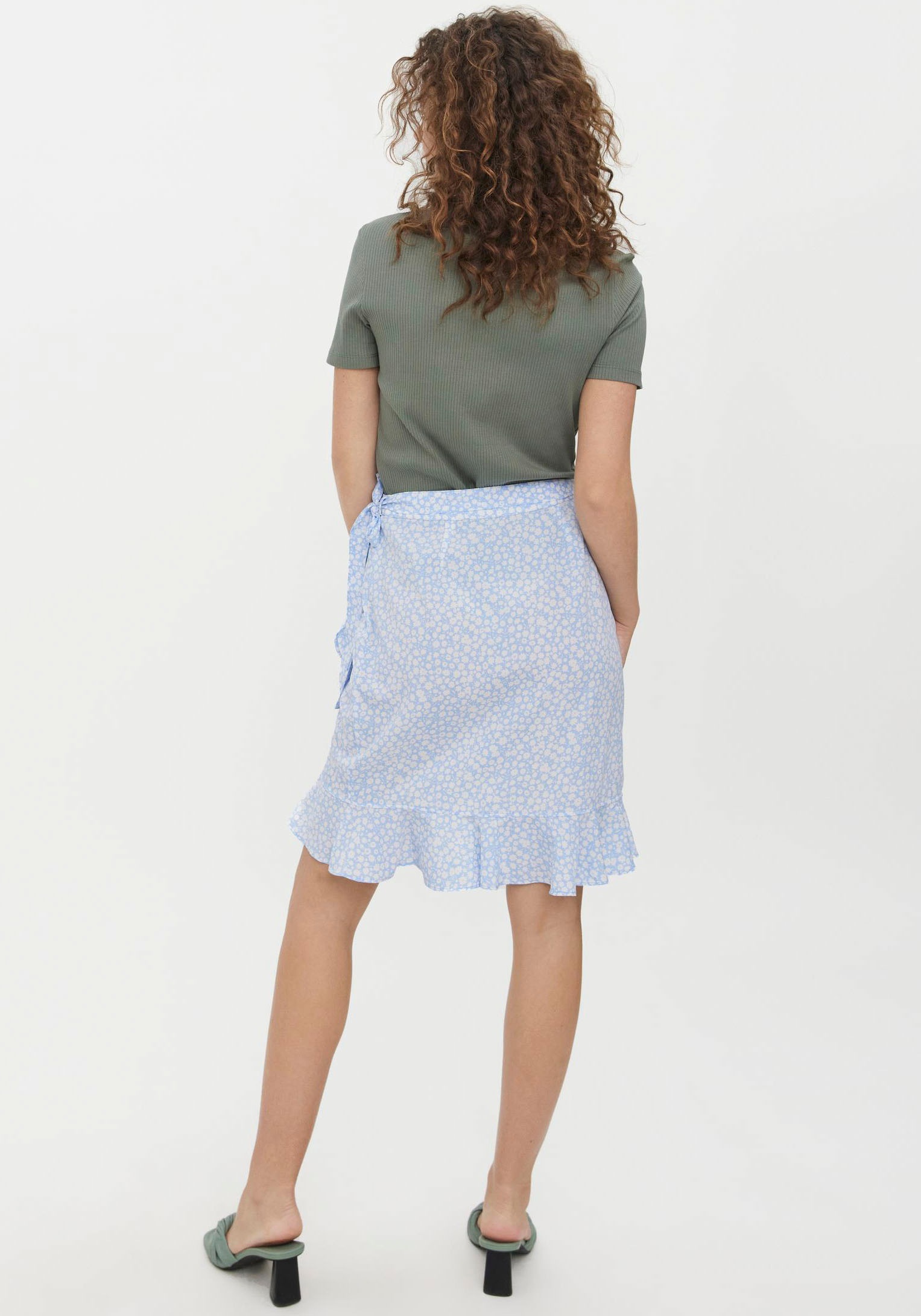 3. Bild von Vero Moda Wickelrock »VMHENNA WRAP SHORT SKIRT«