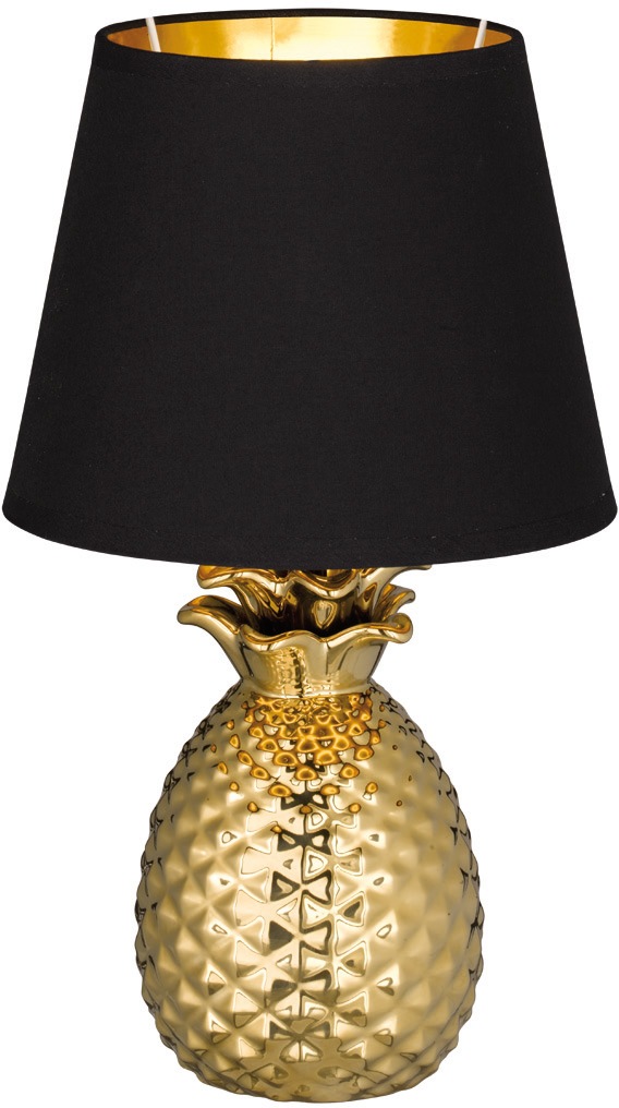 TRIO Leuchten Tischlampe »Pineapple«, 1 flammig, Leuchtmittel E14   ohne Le günstig online kaufen