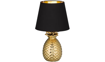 TRIO Leuchten Schreibtischlampe »Pineapple«, 1 flammig-flammig, Ananas Form gold,... kaufen