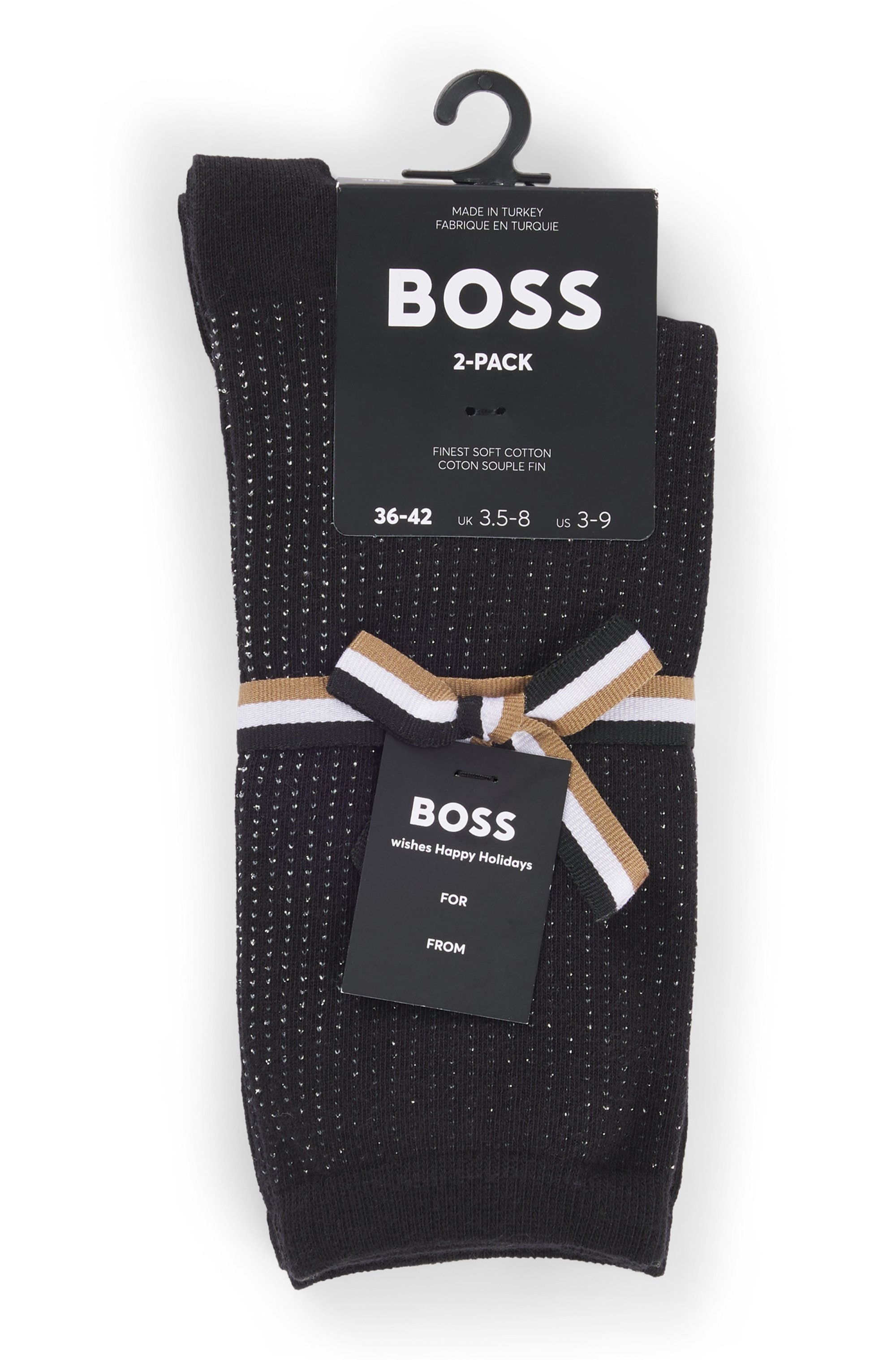 BOSS Freizeitsocken »2PRS Gift Shiny CC W«, (2 Paar)