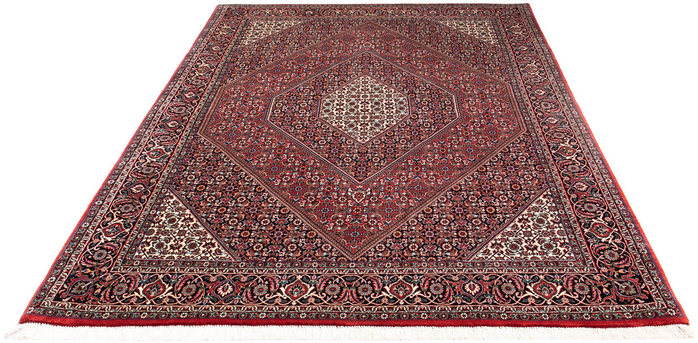 morgenland Orientteppich »Perser - Bidjar - 252 x 172 cm - dunkelrot«, rech günstig online kaufen