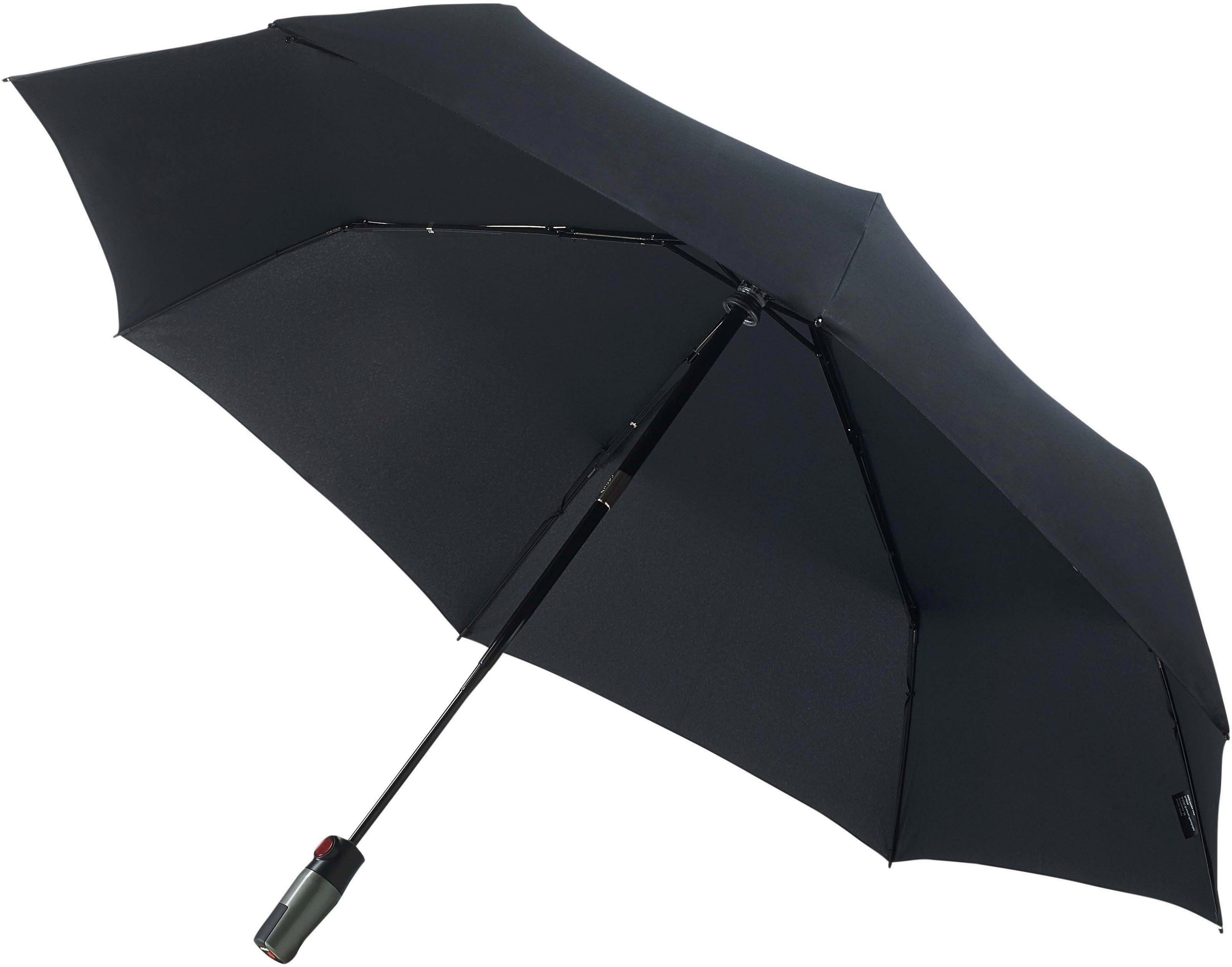 Knirps® Taschenregenschirm »T.400 Extra Large Duomatic, uni black«, mit großem Schirmdach für 2 Personen