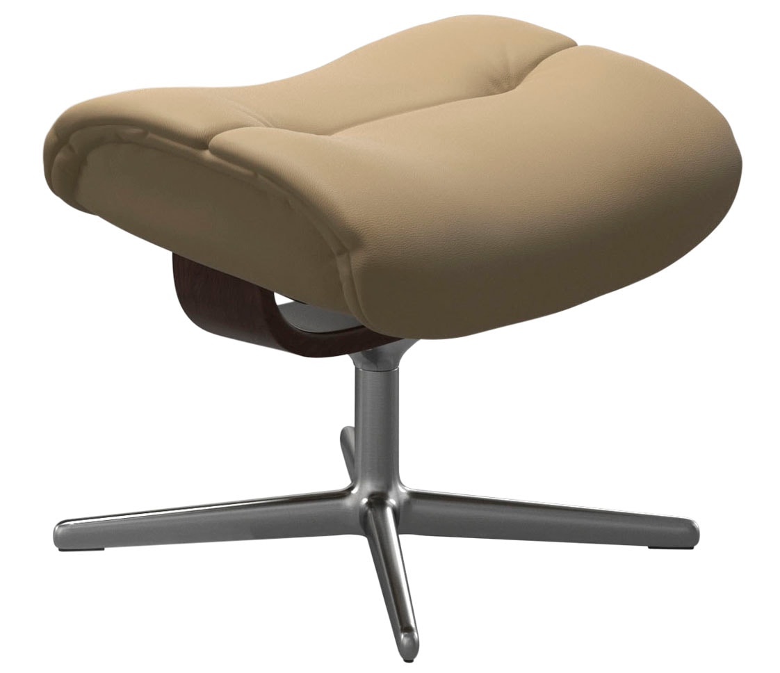 Stressless® Fußhocker »Sunrise«, mit Cross Base, Größe S, M & L, Holzakzent Braun