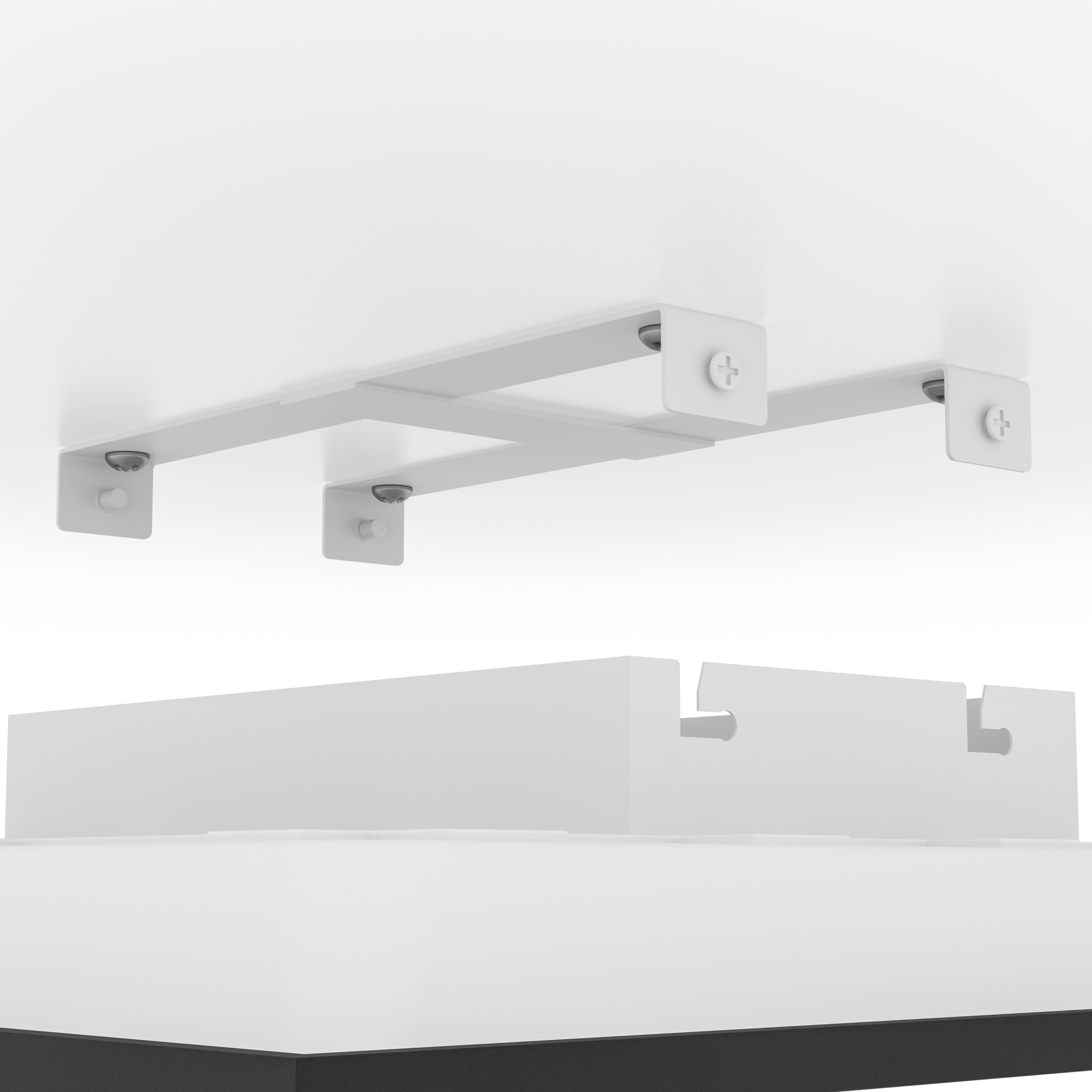 EGLO LED Deckenleuchte »MORADILLO-Z Deckenlampe - Stahl - LED - 19W - IP20« LED-Modul 1 Stk. Kaltweiß | Neutralweiß | RGB | Warmweiß Wohzimmerlampe, Esszimmerlampe, Schlafzimmer, L39,3 x B39,3 x H6,1 cm