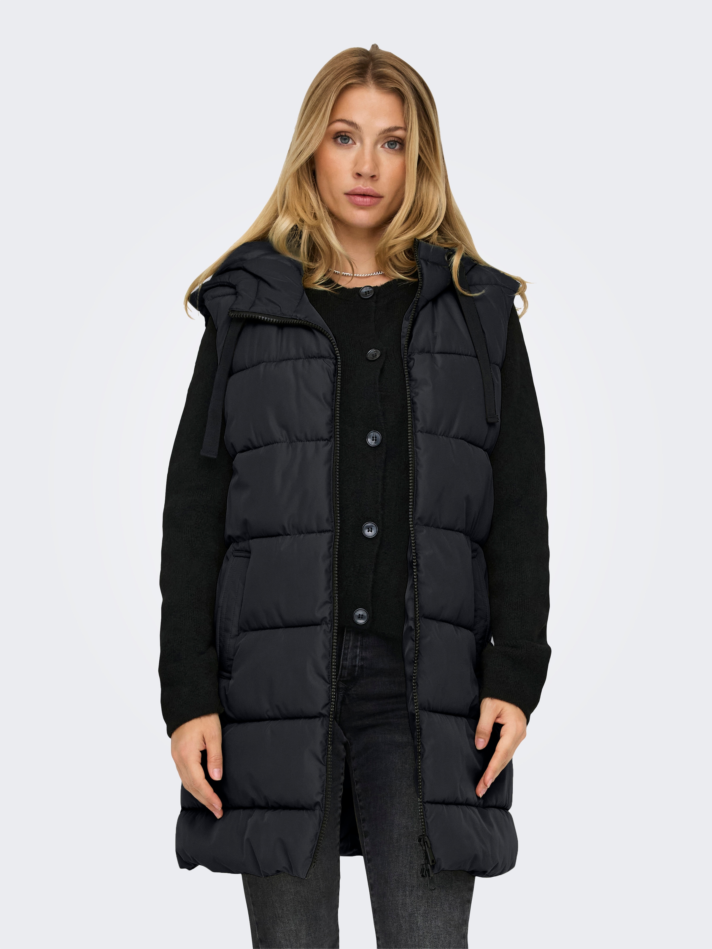 ONLY Steppweste »ONLCLAIR PUFFER HOOD WAISTCOAT OTW CC«