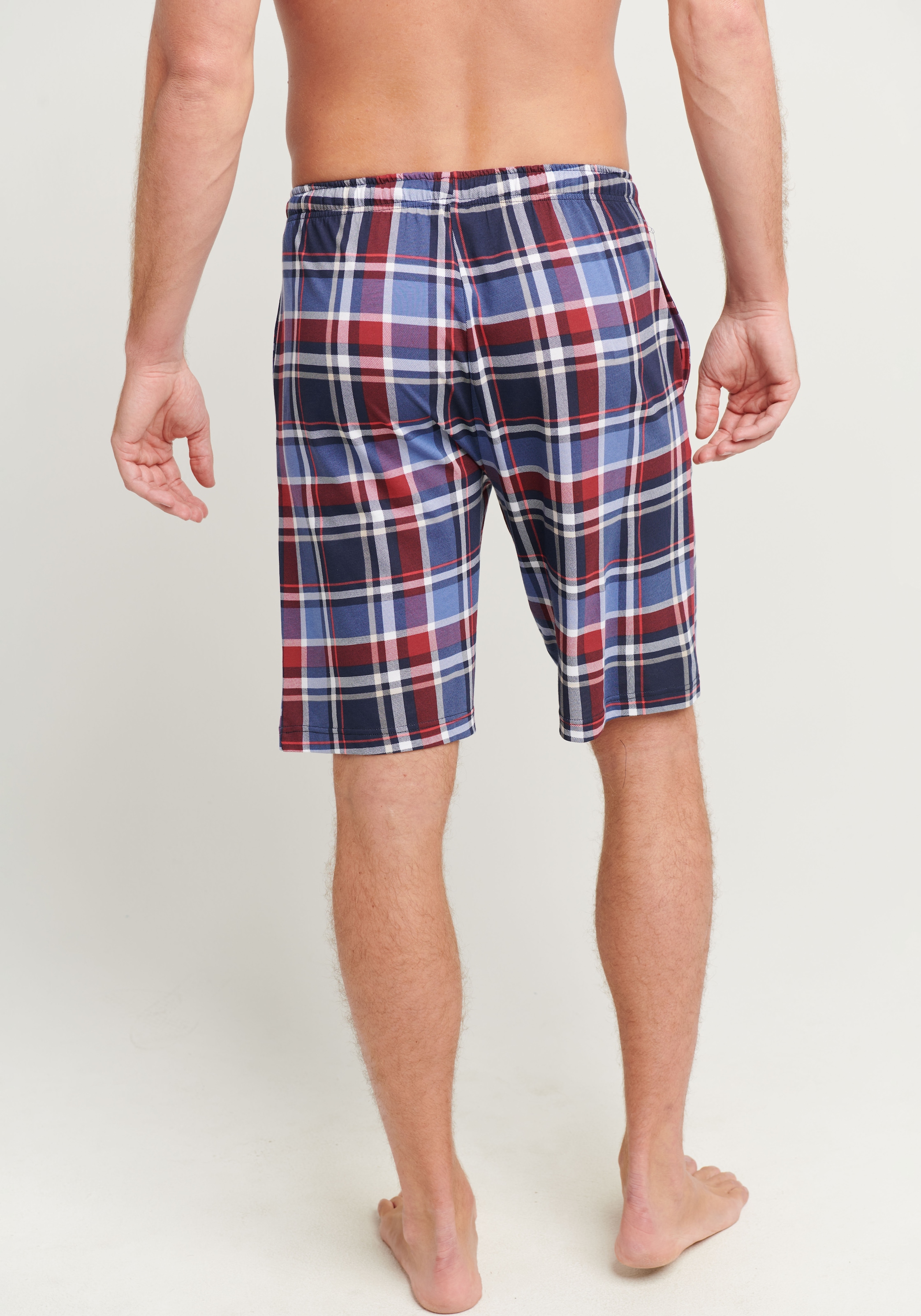 Jockey Shorty »Everyday ½ Knit Short Pyjama«, (2 tlg.), Seitentaschen, Lockere Passform