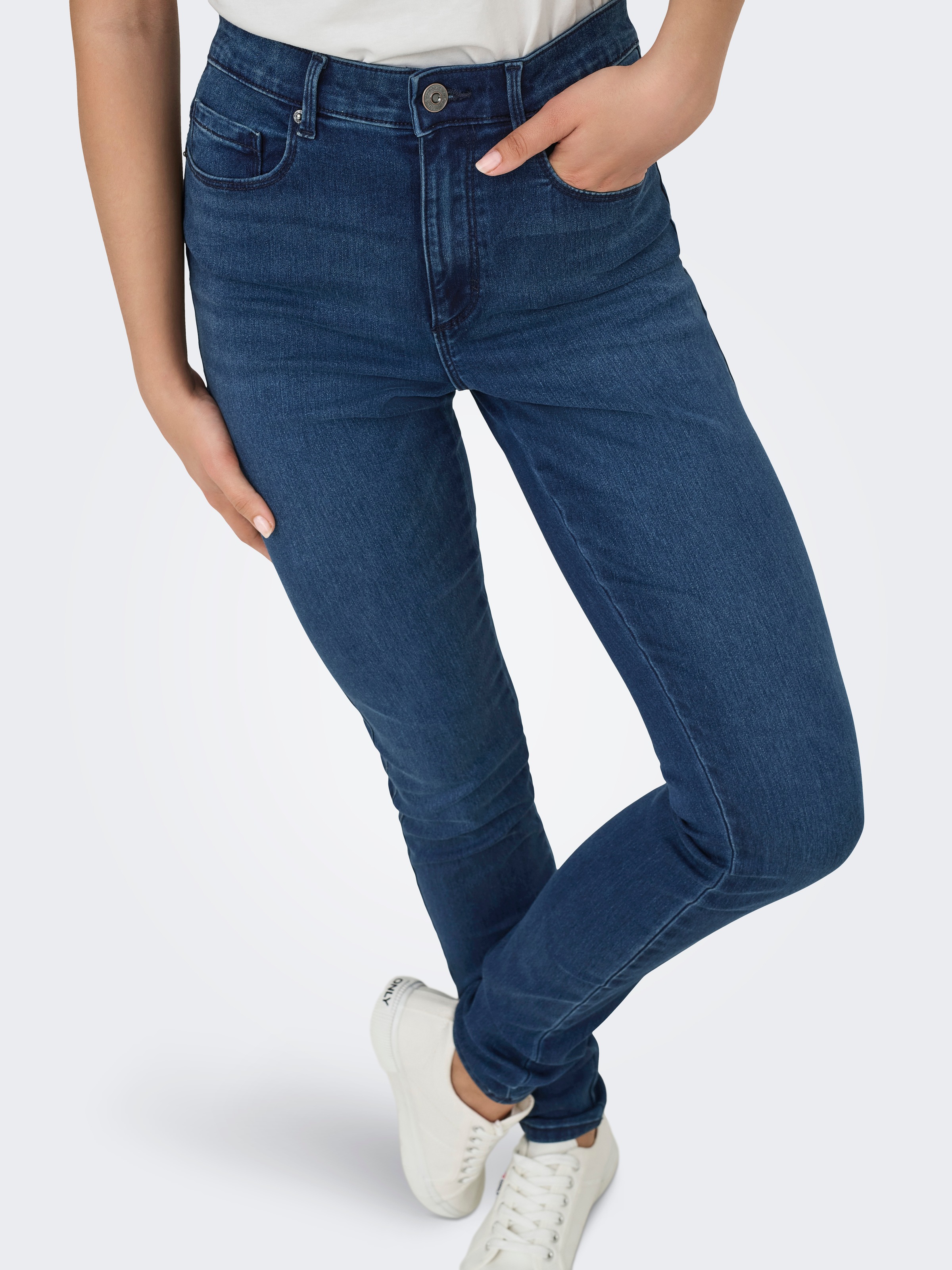 ONLY Skinny-fit-Jeans »ONLRAY HIGH WAIST SKINNY DNM BOX«