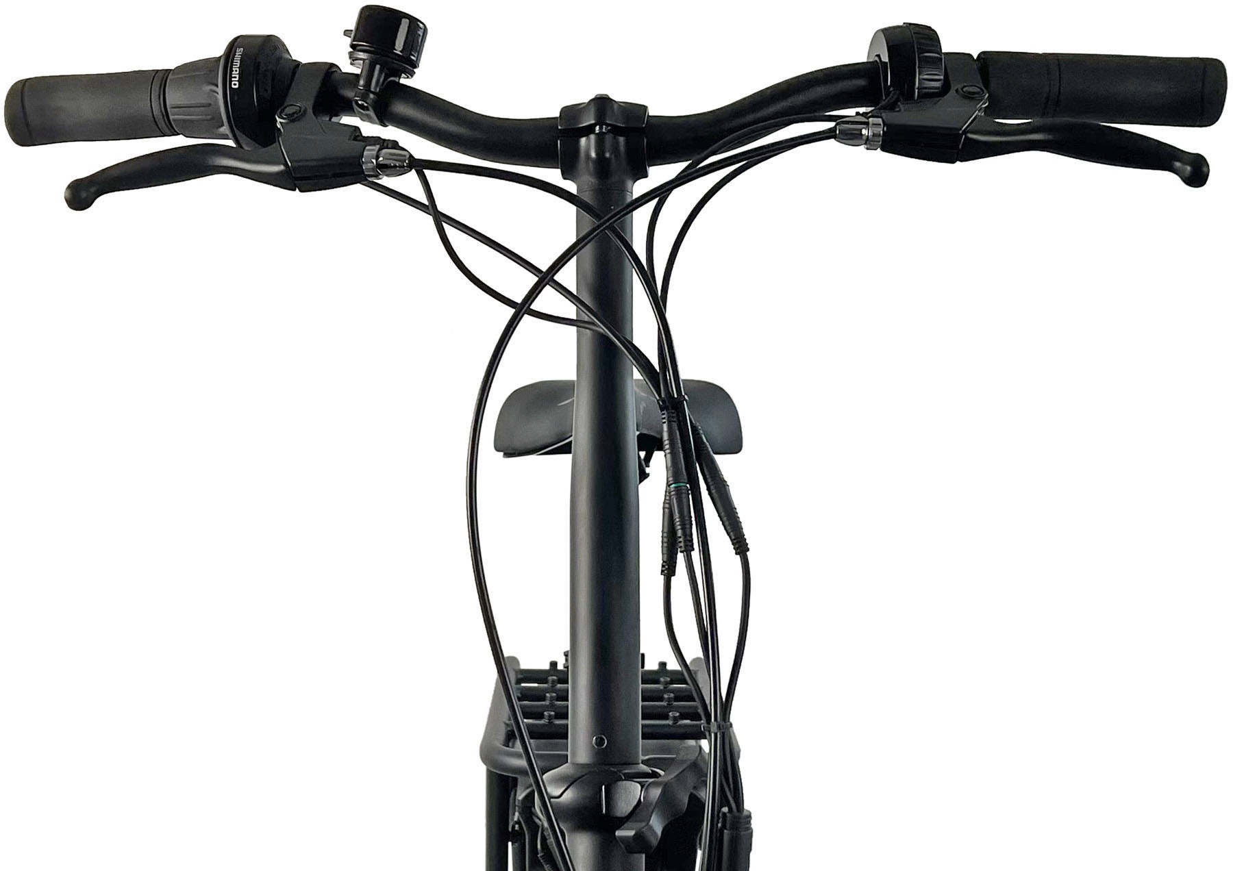 LLobe »Elektro Faltrad 20" Neo.cult schwarz« 7 Gang Shimano Tourney Schaltwerk Kettenschaltung Heckmotor 250 W