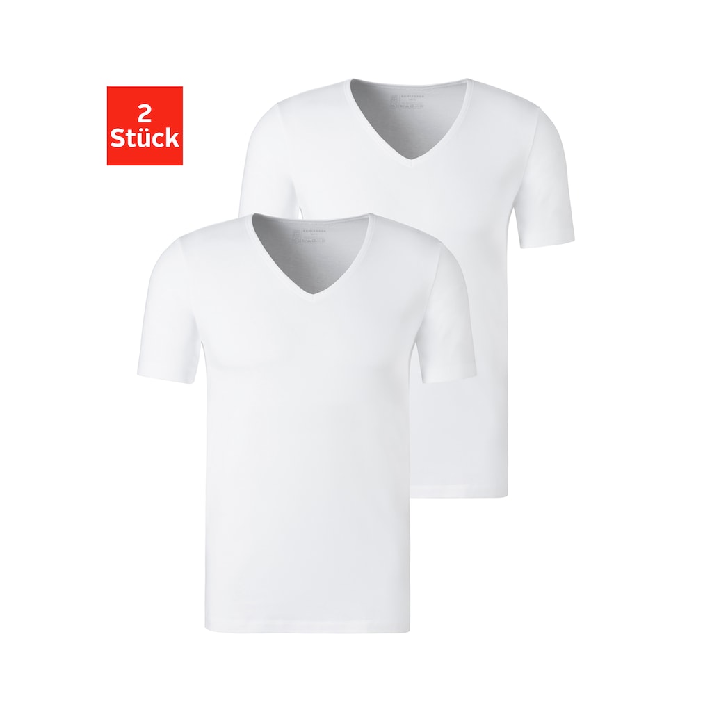 Schiesser V-Shirt »"95/5"«, (2er-Pack)