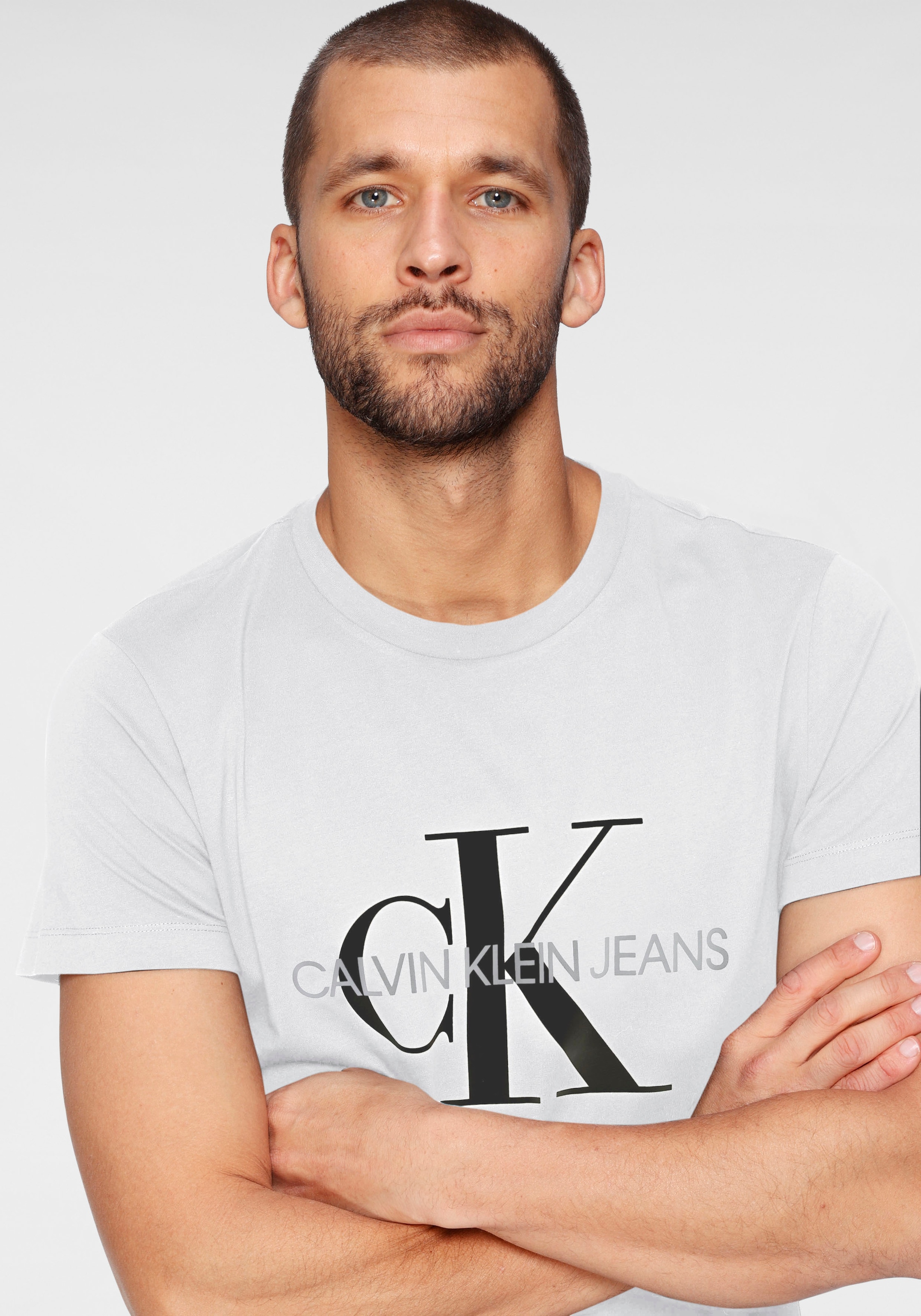 Calvin Klein Jeans T-Shirt »ICONIC MONOGRAM SLIM TEE«