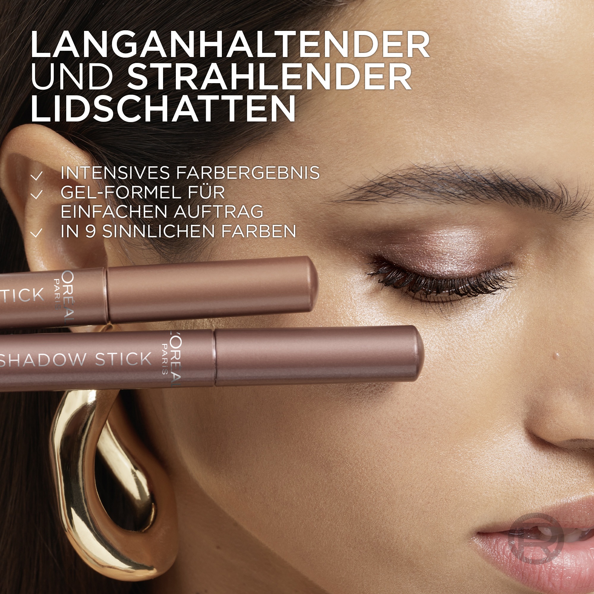 L'ORÉAL PARIS Lidschatten »L'Oréal Paris Le Shadow Stick« mit samtiger Oberflächenstruktur