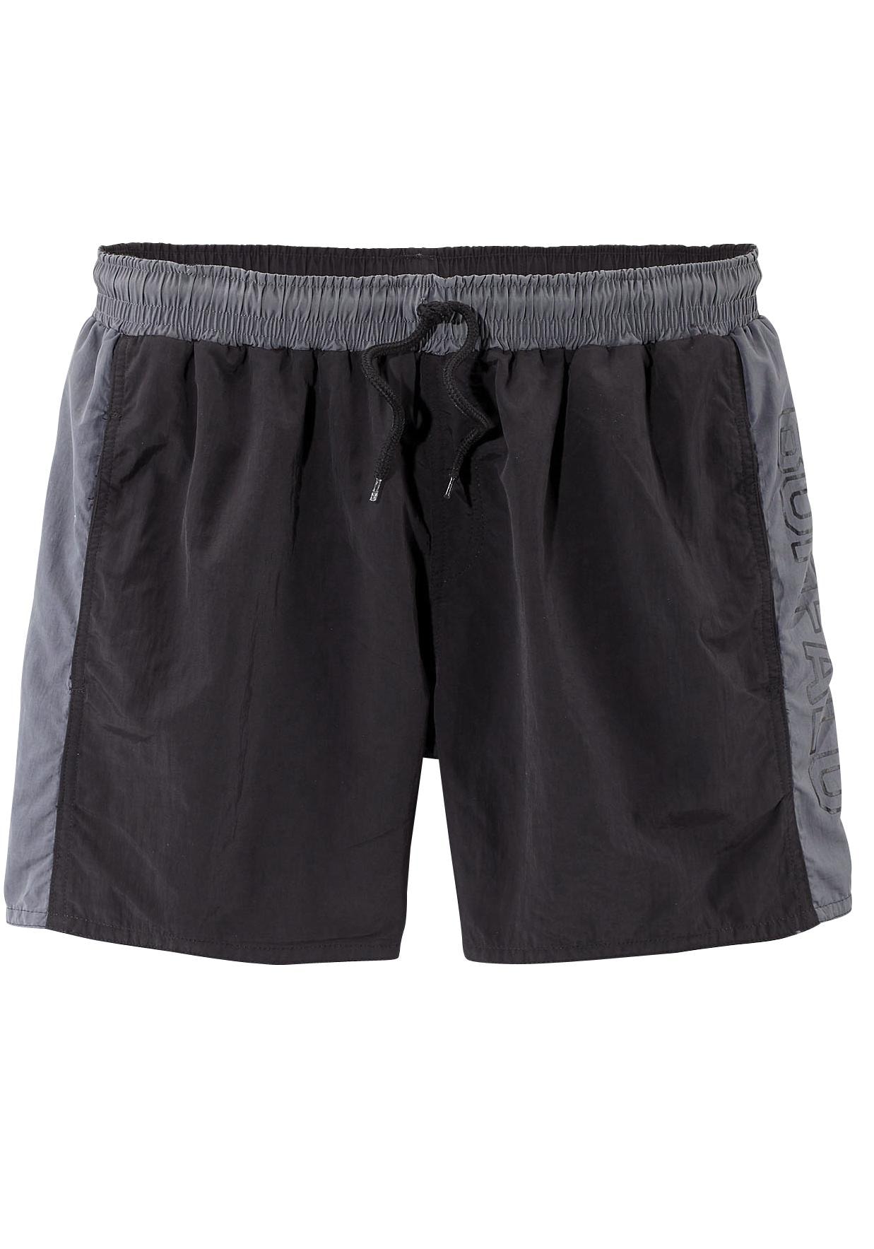 Bild von Buffalo Badeshorts, im Streifendesign in 2 Längen