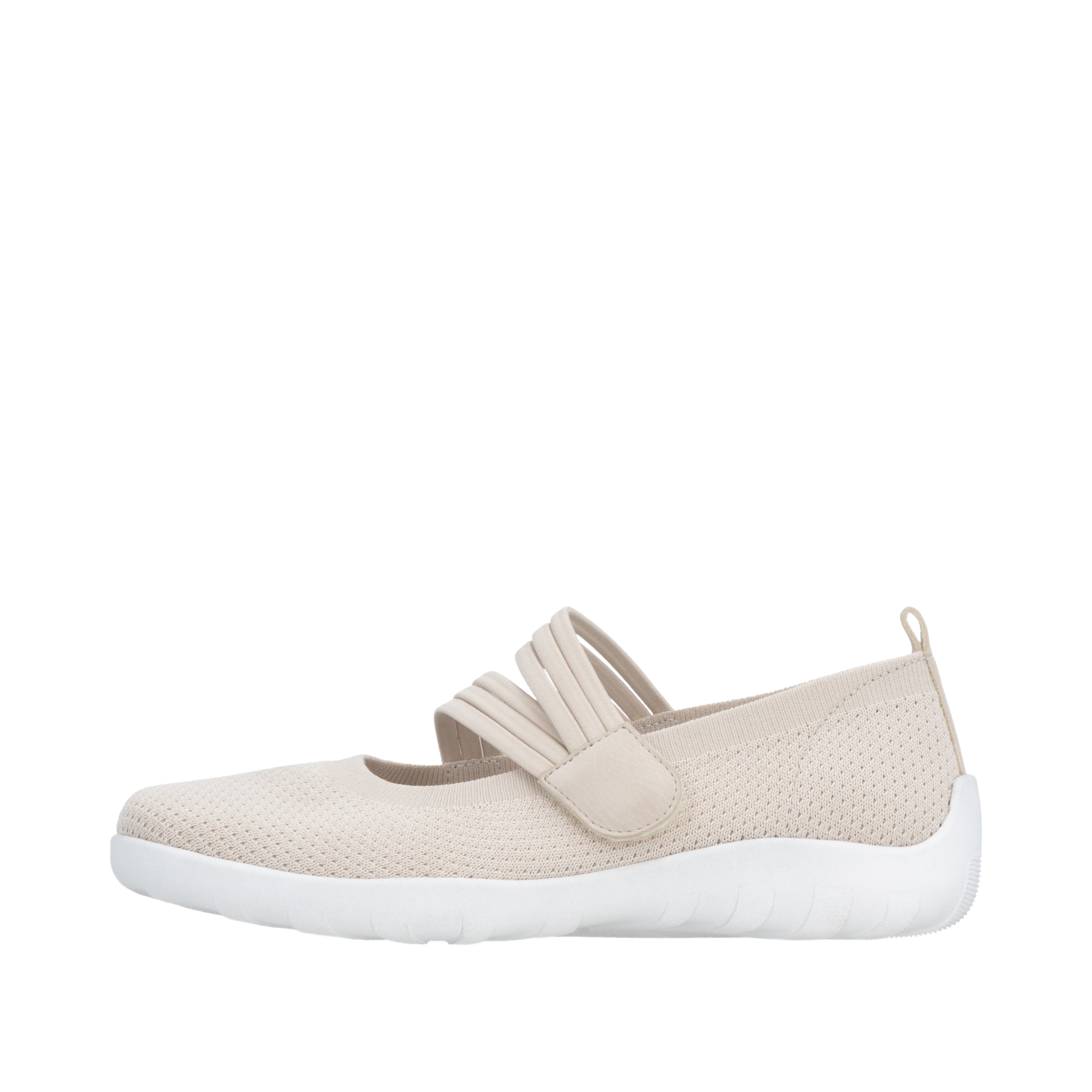 Remonte Riemchenballerina  Slipper, Schlupfschuh, Sommerschuh, Klettschuh mit Softfußbett