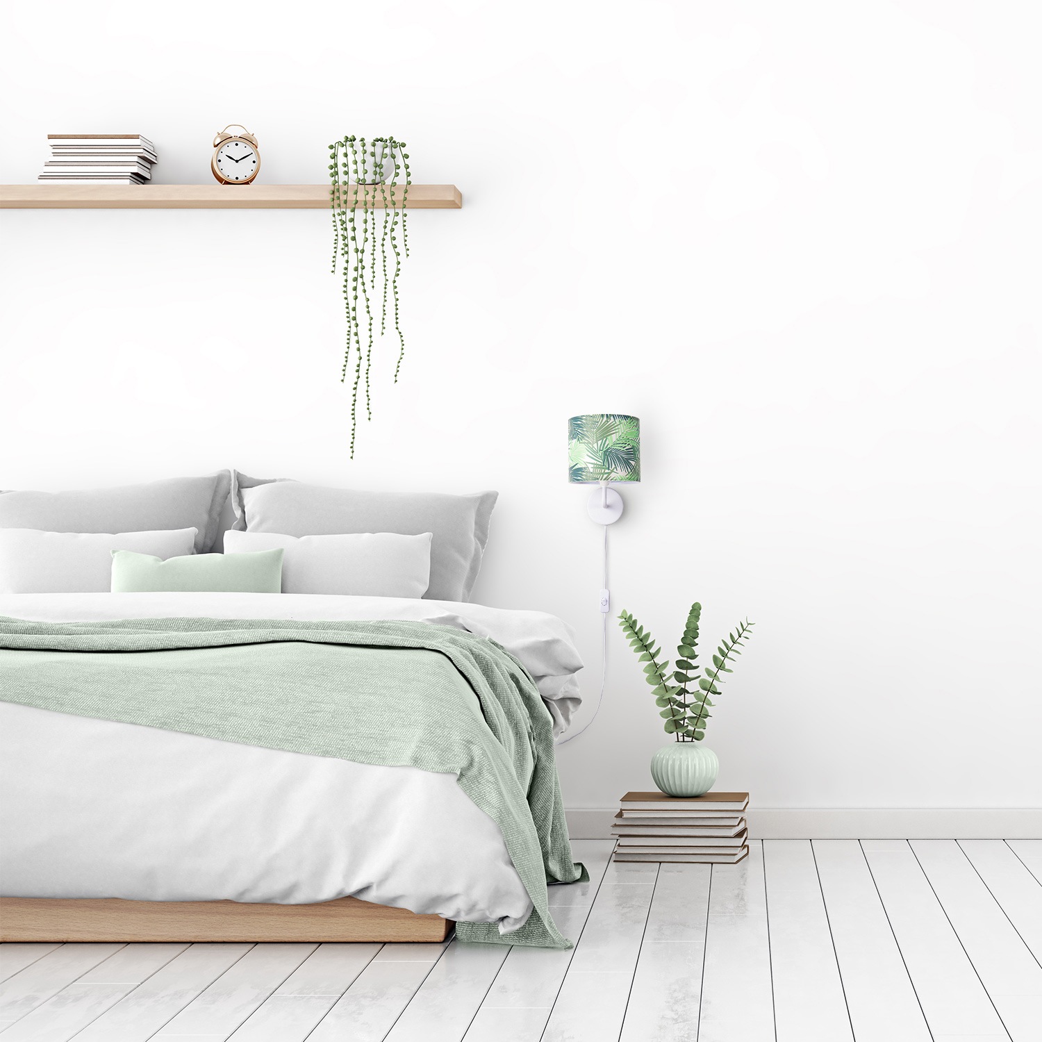 Paco Home Wandleuchte »Ostende 534«, 1 flammig, Leuchtmittel E14   ohne Leu günstig online kaufen