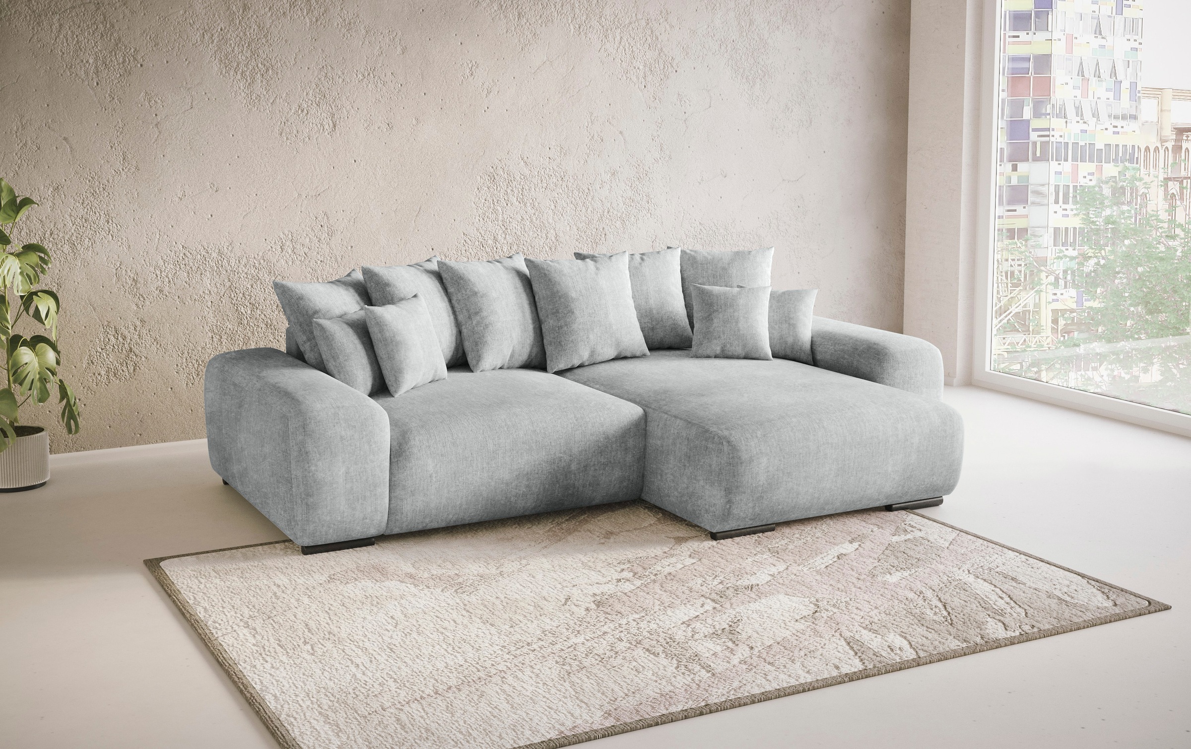 Mr. Couch Polsterecke »Sundance, L-Form«, Dauerschläfer mit Bett, Bettkaste günstig online kaufen