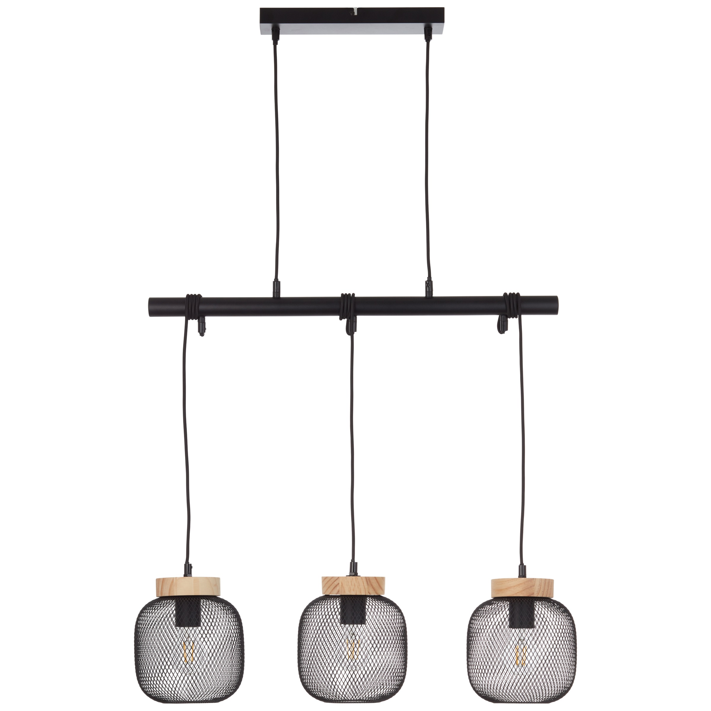 Brilliant Pendelleuchte »Giada«, 3 flammig, Leuchtmittel E27   ohne Leuchtm günstig online kaufen