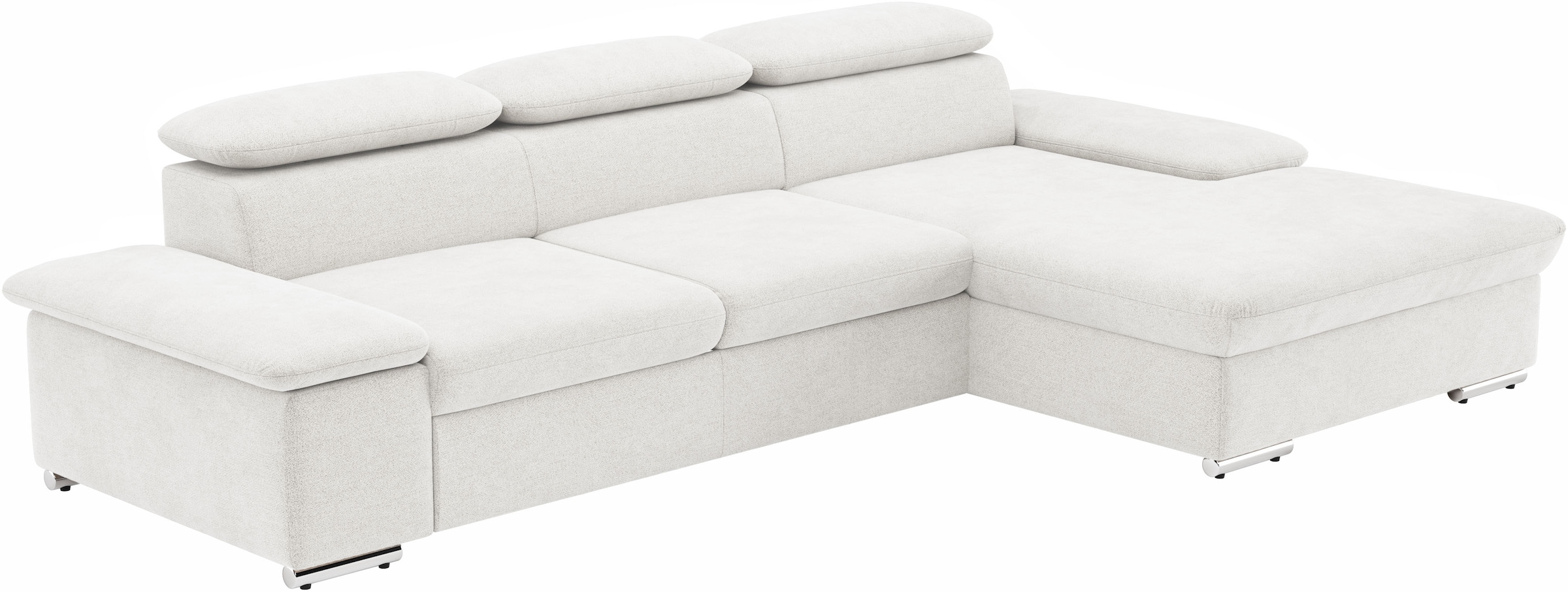 sit&more Ecksofa »Valantine L-Form«, inkl. Kopf- und Armteilverstellung, wahlweise mit Bettfunktion