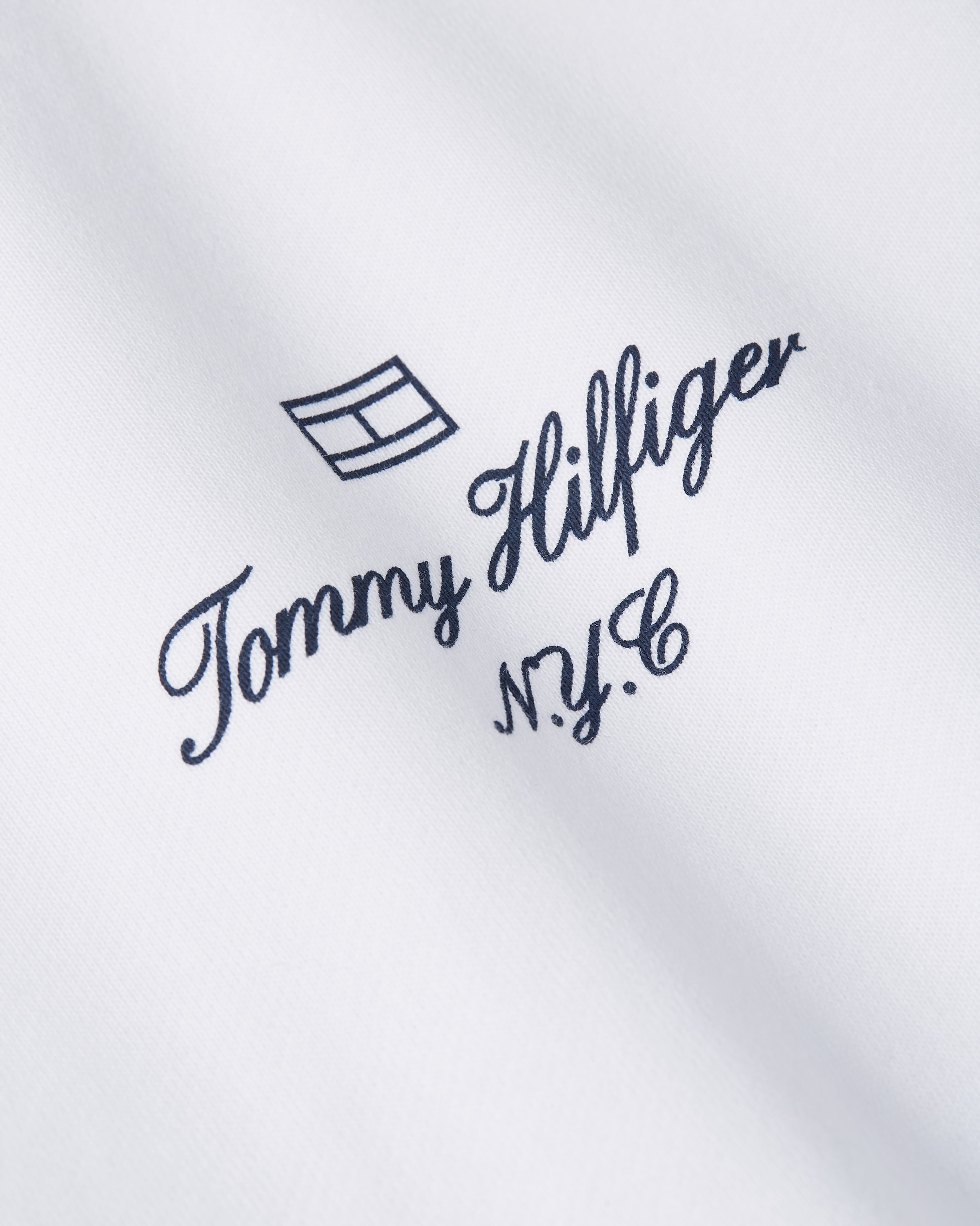 Tommy Hilfiger Hoodie »OUTLINE FLAG SCRIPT HOODIE«, mit kontrastfarbener Stickerei
