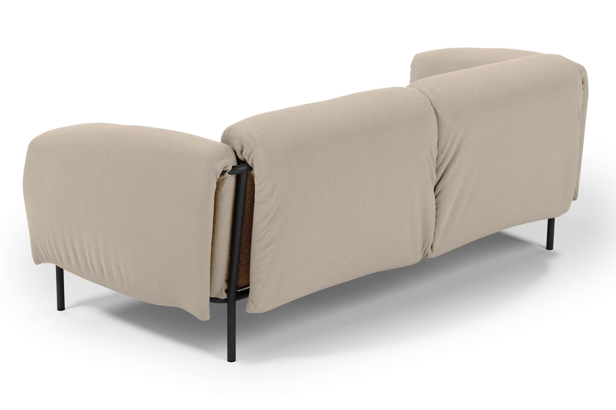 andas 2-Sitzer »Lumi«, Outdoor Gartensofa, wetterfeste Materialien, Breite 186 cm