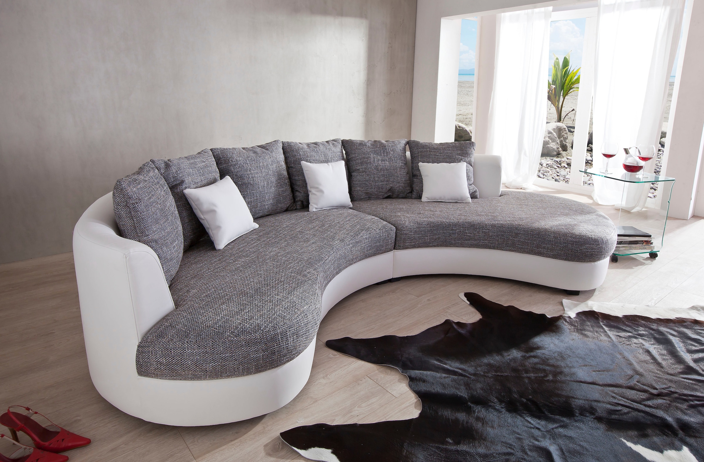 INOSIGN Ecksofa »Limoncello organische Formensprache, L-Form«, ergonomische günstig online kaufen