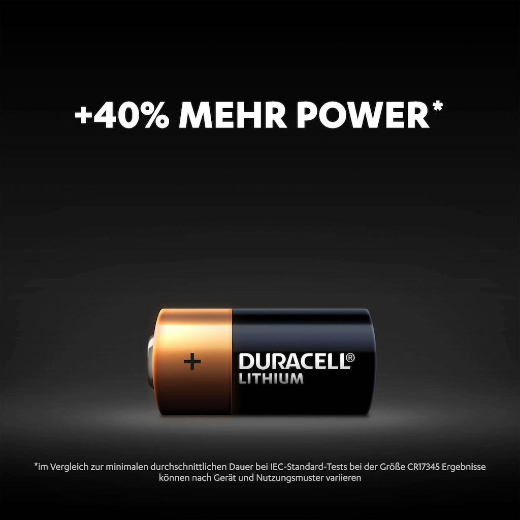 Duracell Batterie »2 Stck Photo«, (2 St.)