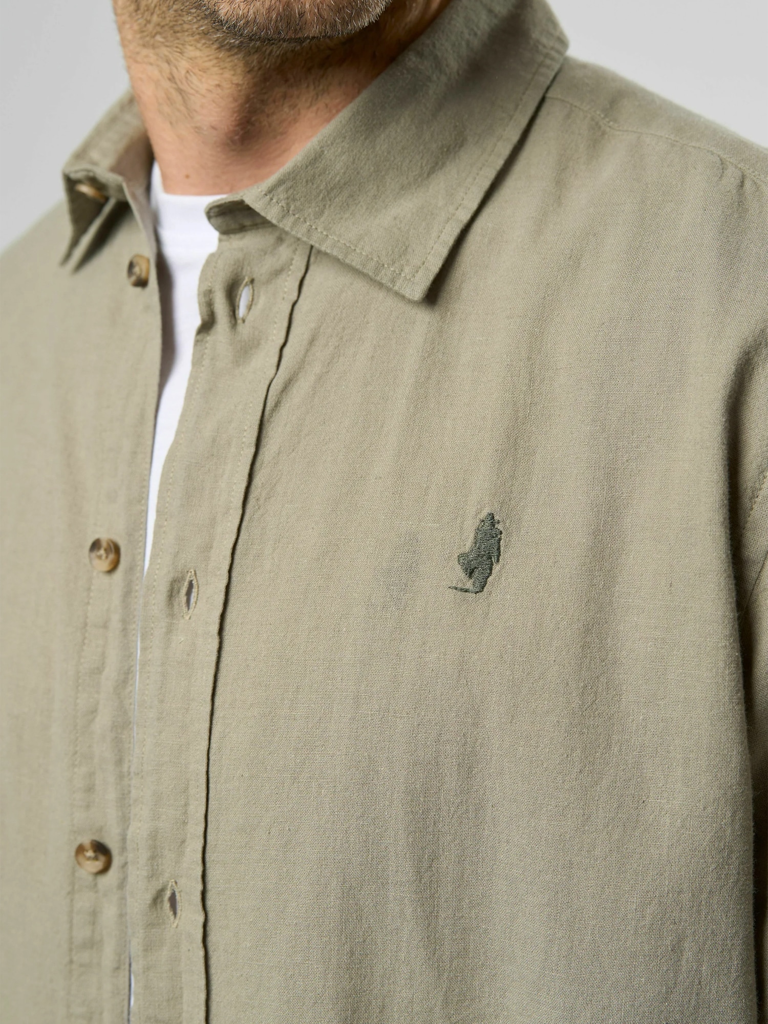 MCS Langarmhemd »MCS shirt MCFort Worth«