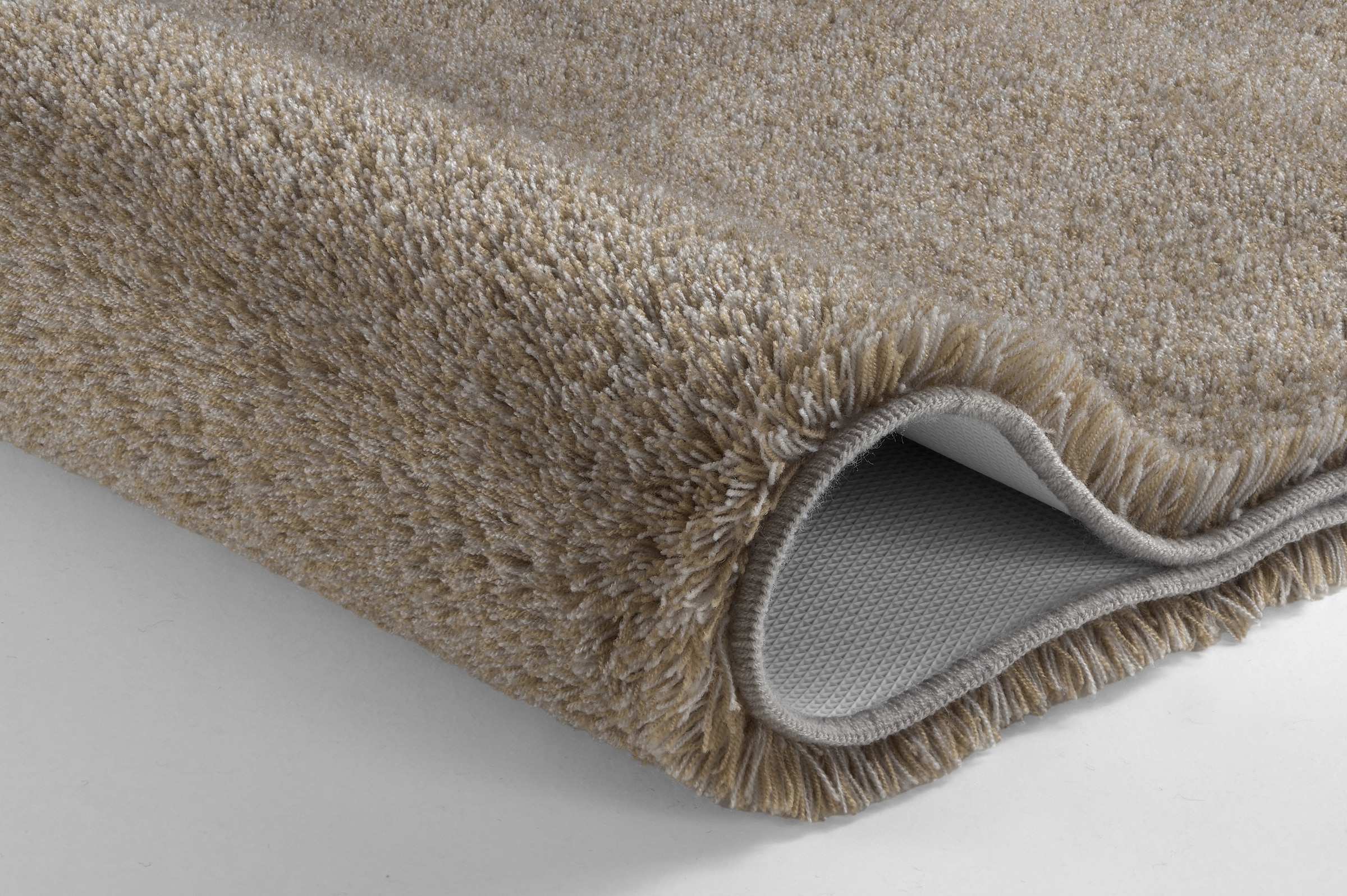 Kleine Wolke Badematte »RELAX«, rutschhemmend beschichtet, fußbodenheizungsgeeignet, Badteppich, Uni Farben, rechteckig, rund & als Set erhältlich