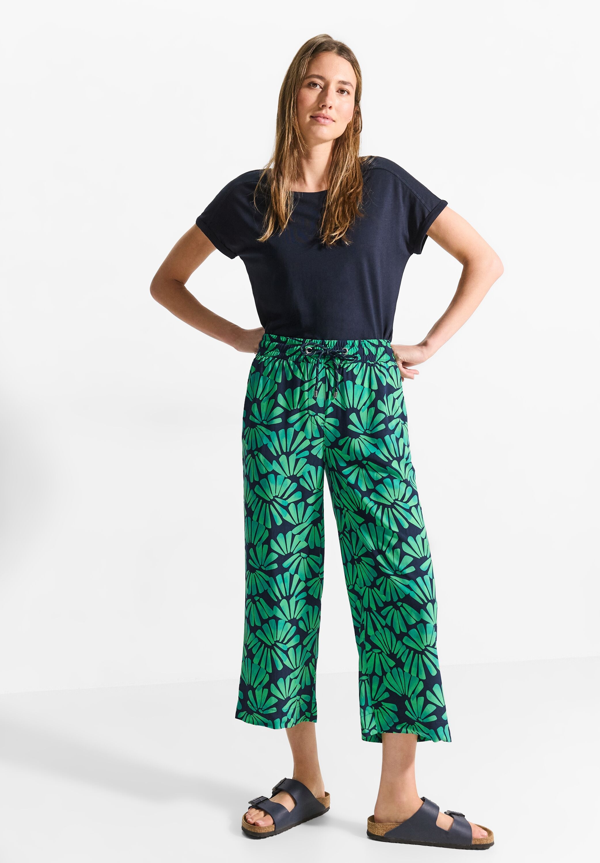 Cecil 3/4-Hose »Style Neele«, mit All-Over Print