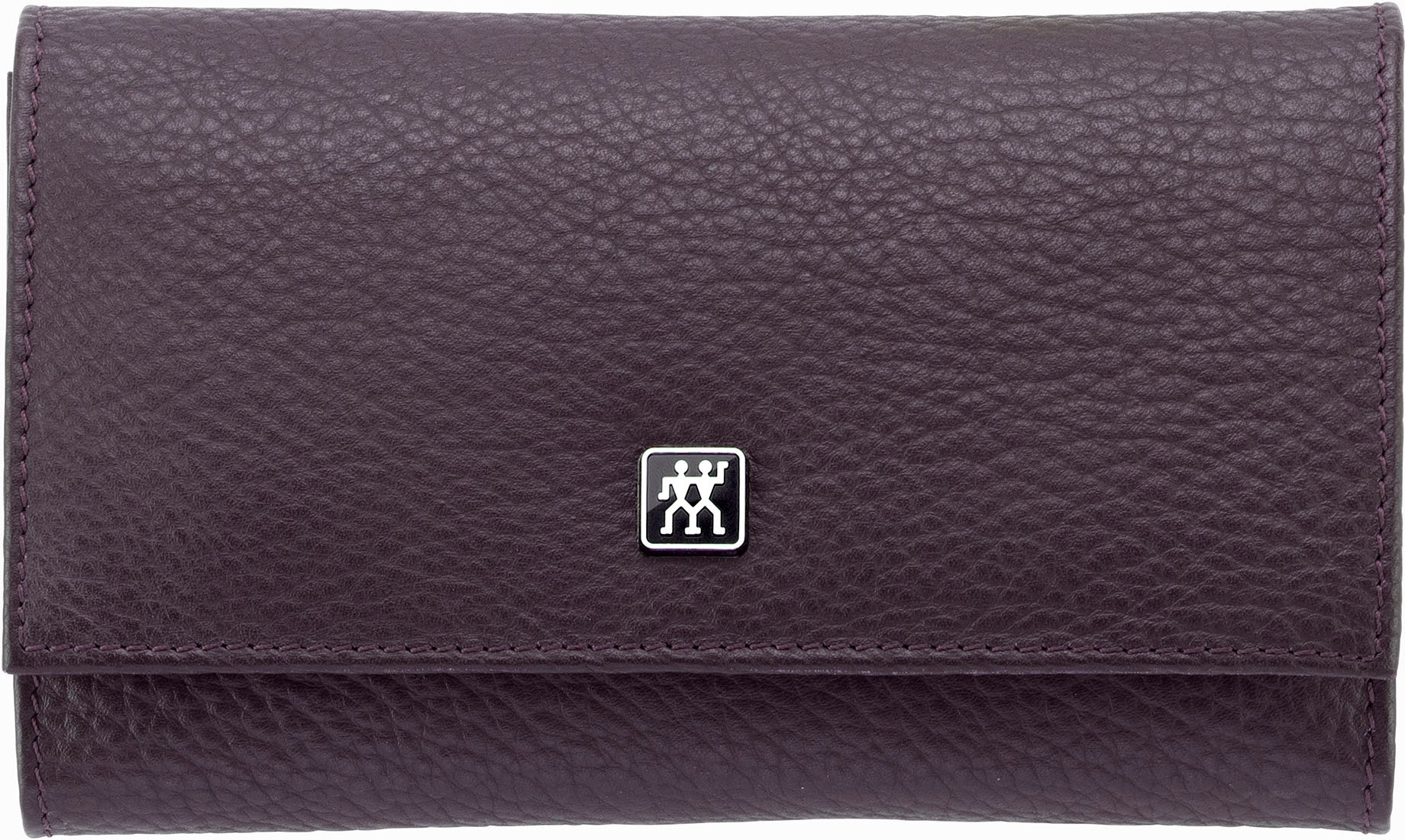 Zwilling Maniküre-Etui »CLASSIC INOX DRUCKKNOPF-ETUI VIOLETT«, (7 tlg.)