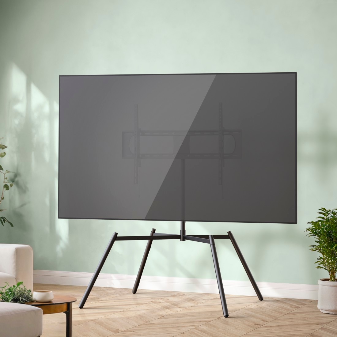Hama Standhalterung »TV-Ständer, bis 50 kg, 152-228,6 cm (60"-90"), VESA 900 x 600«, bis 228,6 cm Zoll, schwenkbar, neigbar, höhenverstellbar, freistehend