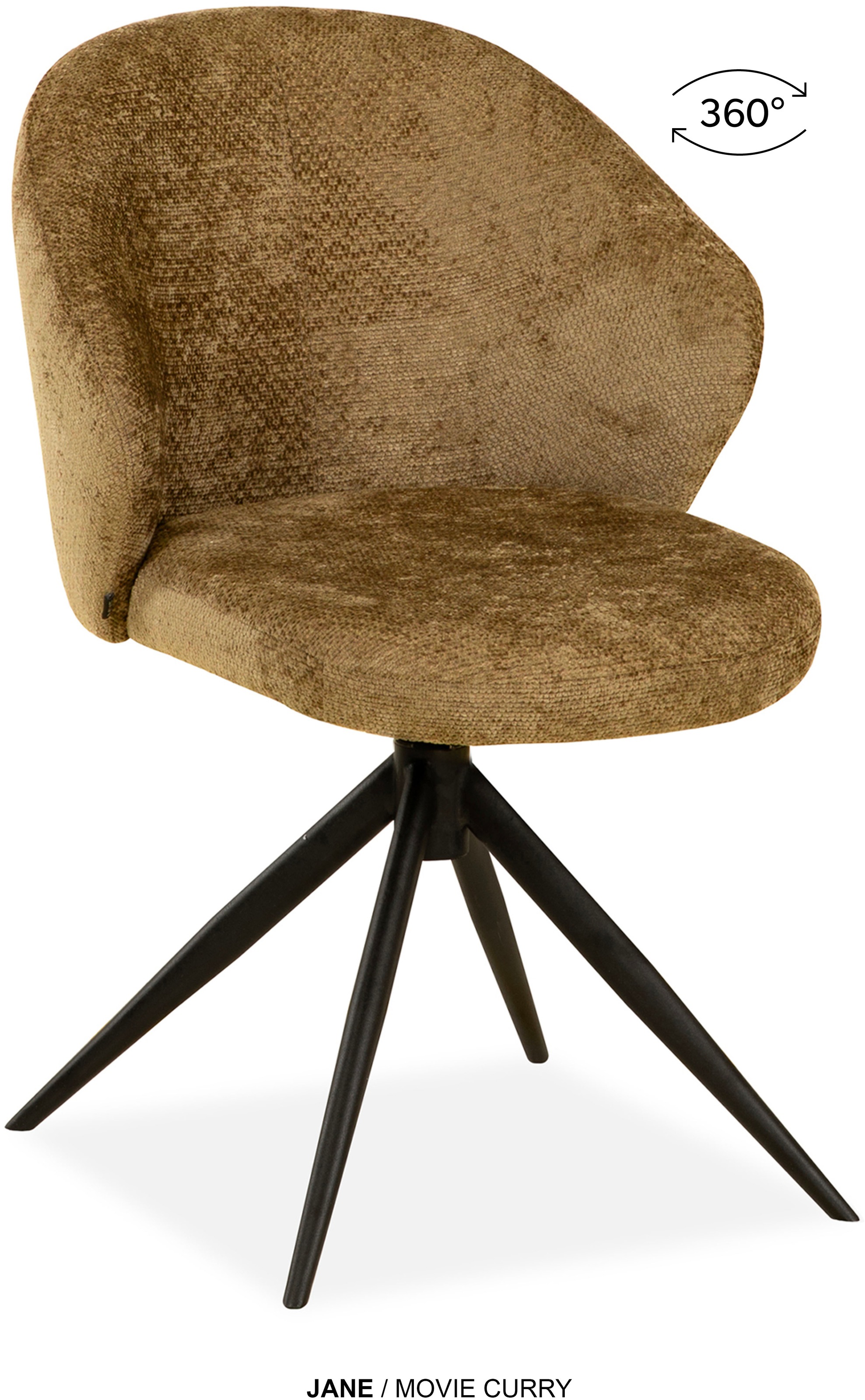 OMG Design Esszimmerstuhl »Jane« (Set) 2 Stk.Drehstuhl mit auto-return, Sch günstig online kaufen