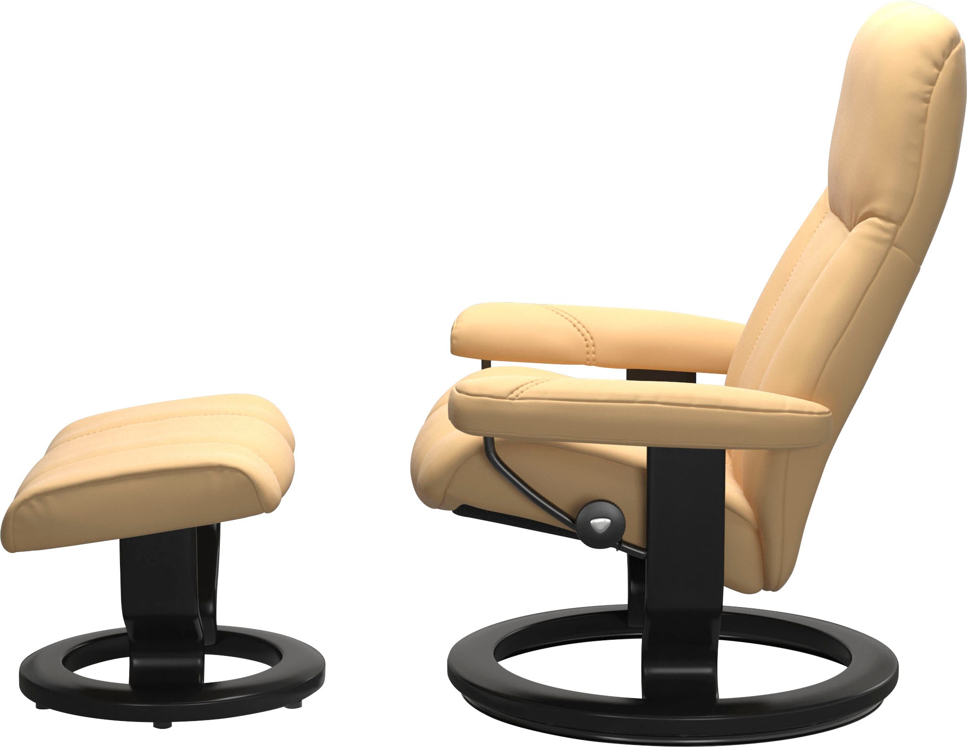 Stressless® Fußhocker »Consul«, mit Classic Base, Gestell Schwarz