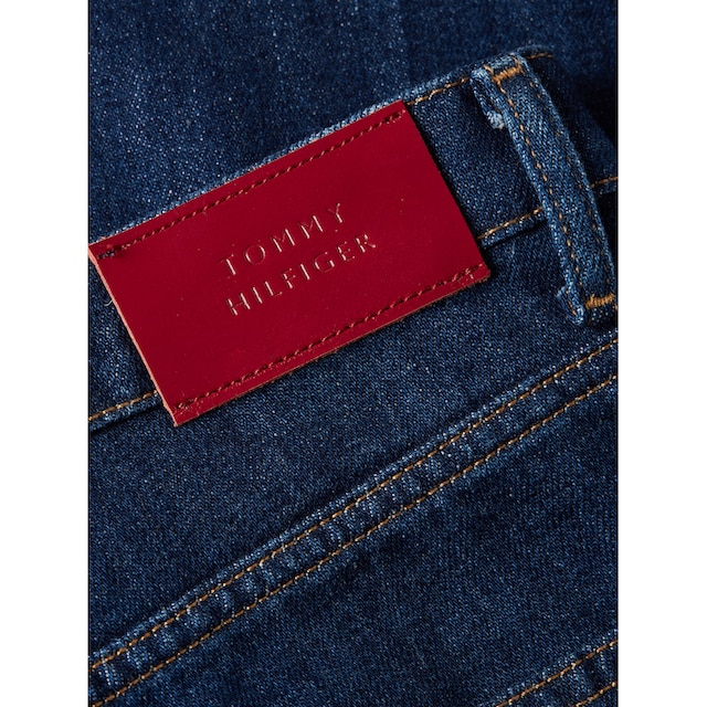 Tommy Hilfiger Straight-Jeans »CLASSIC STRAIGHT HW«, mit Tommy Hilfiger  Leder-Badge online kaufen