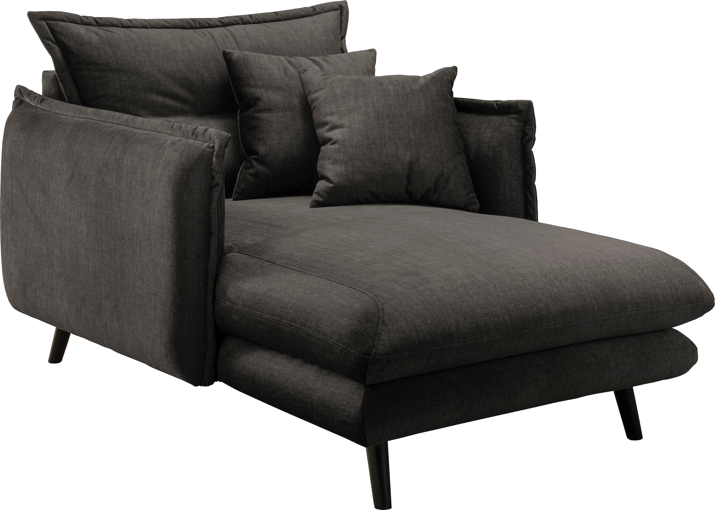 INOSIGN Loveseat »Lazio« moderner Sessel mit einer bequemen Polsterung, 2 Stk. Zierkissen