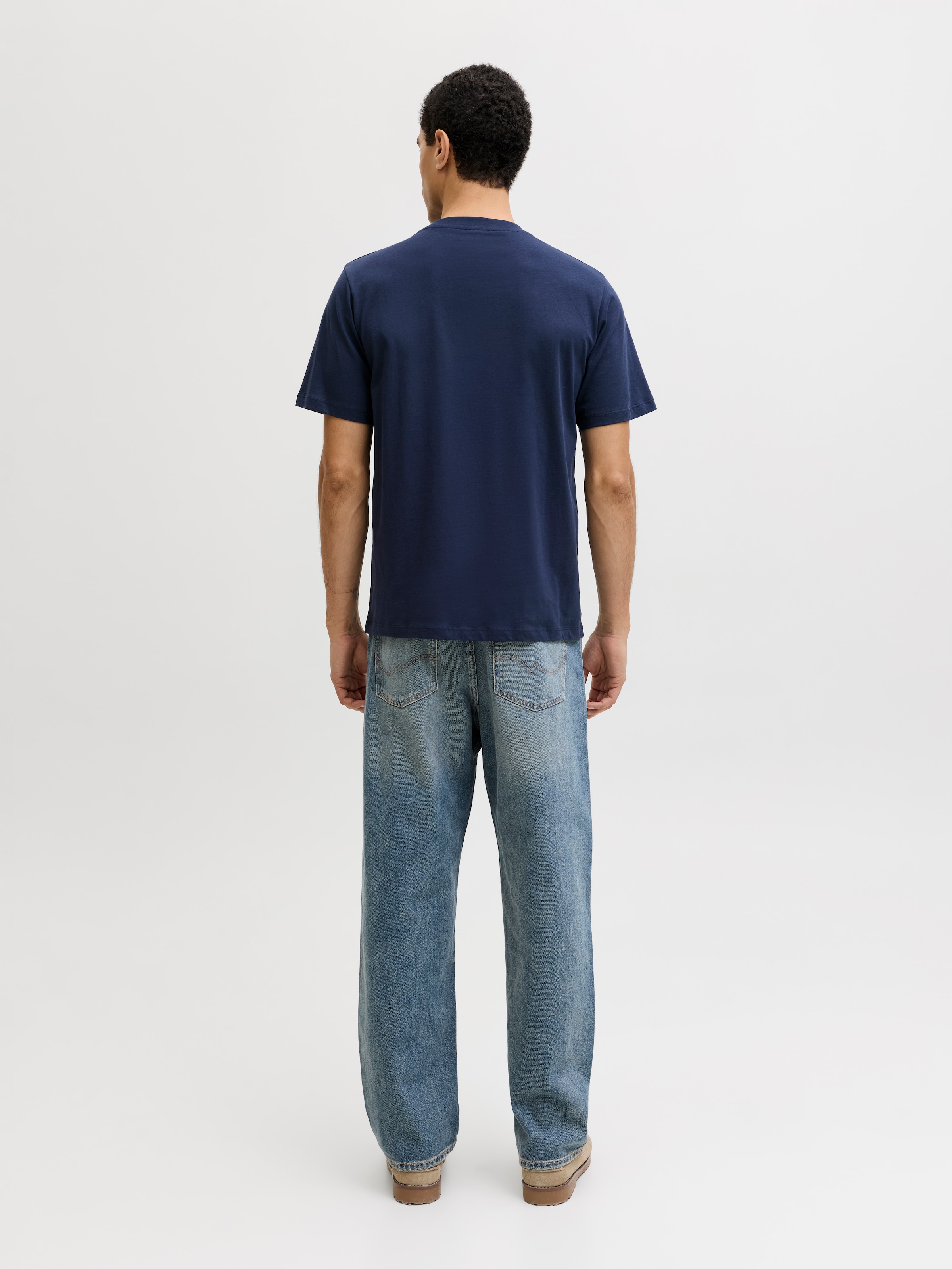 Jack & Jones Rundhalsshirt »JJBRANDON TEE SS CREW NECK«