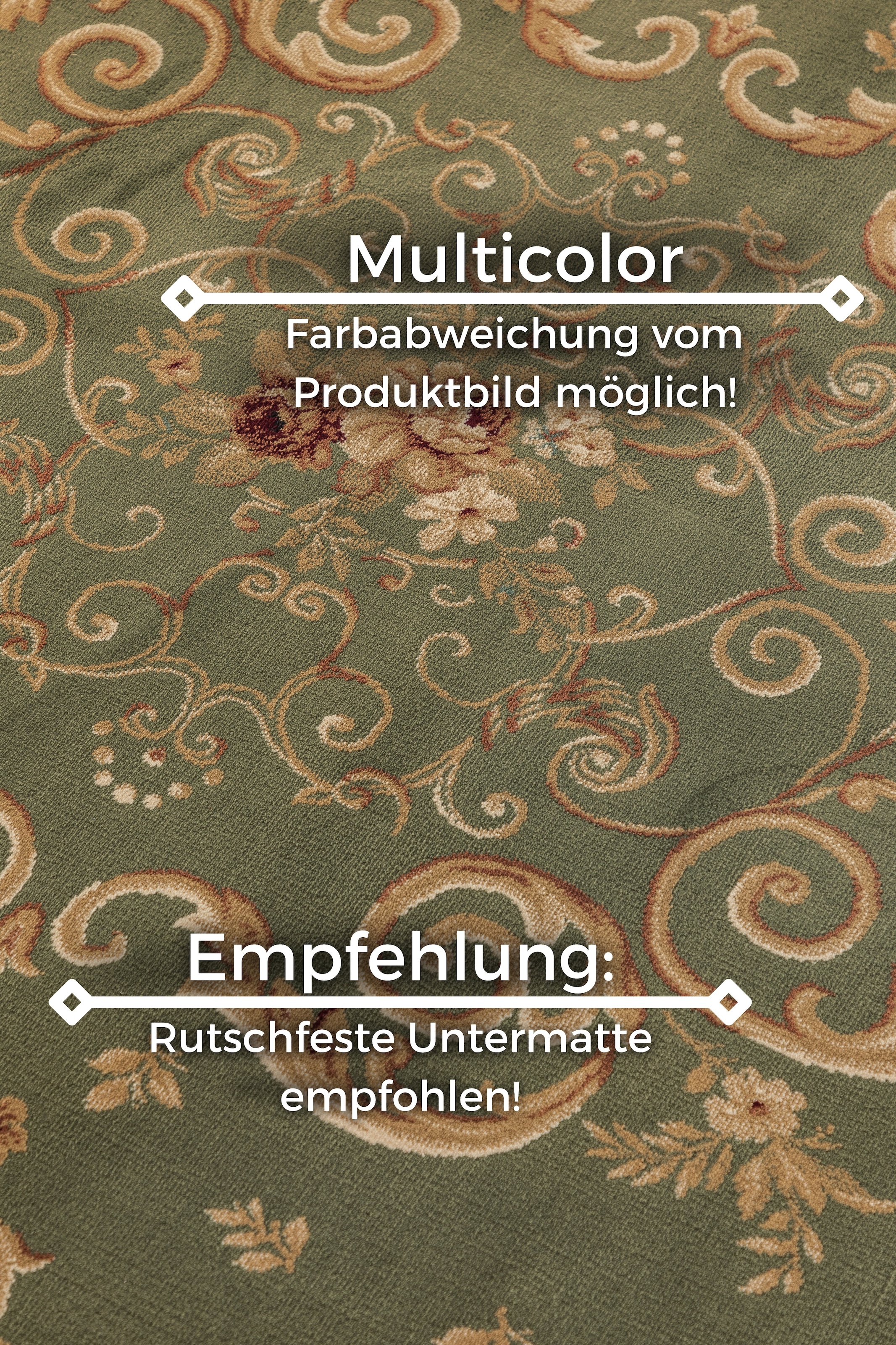 HANSE Home Teppich »Obe« rechteckig 8 mm Höhe Orient Optik, strapazierfähig, pflegeleicht, robust