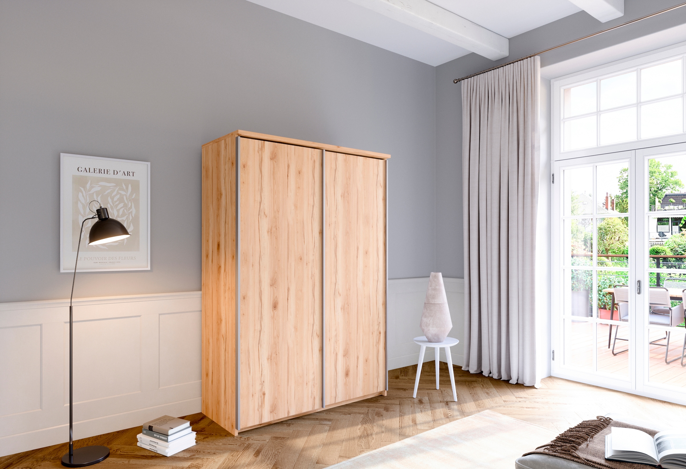 Schwebetürenschrank 