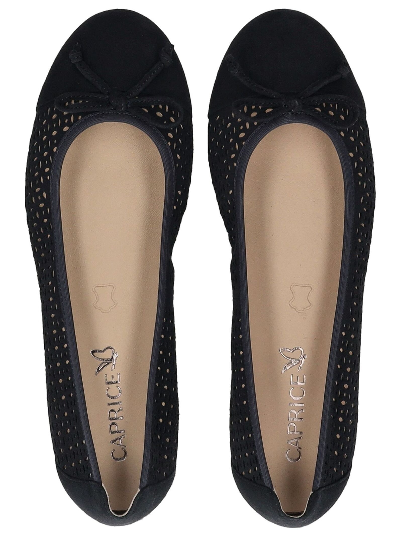 Caprice Ballerina »Caprice Ballerinas Veloursleder«