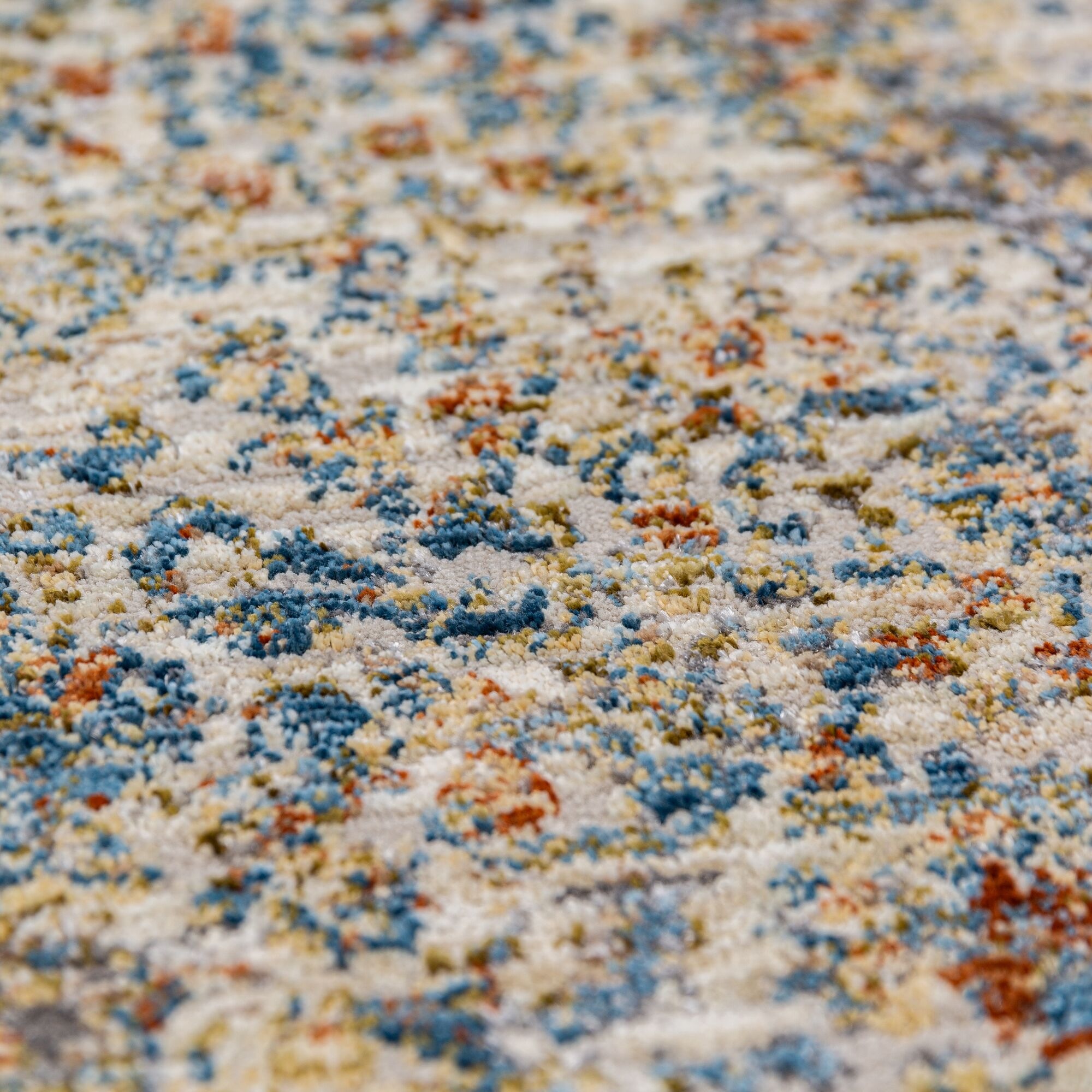FLAIR RUGS Teppich »Sibyl Vintage«, rechteckig, 7 mm Höhe, aus recyceltem M günstig online kaufen