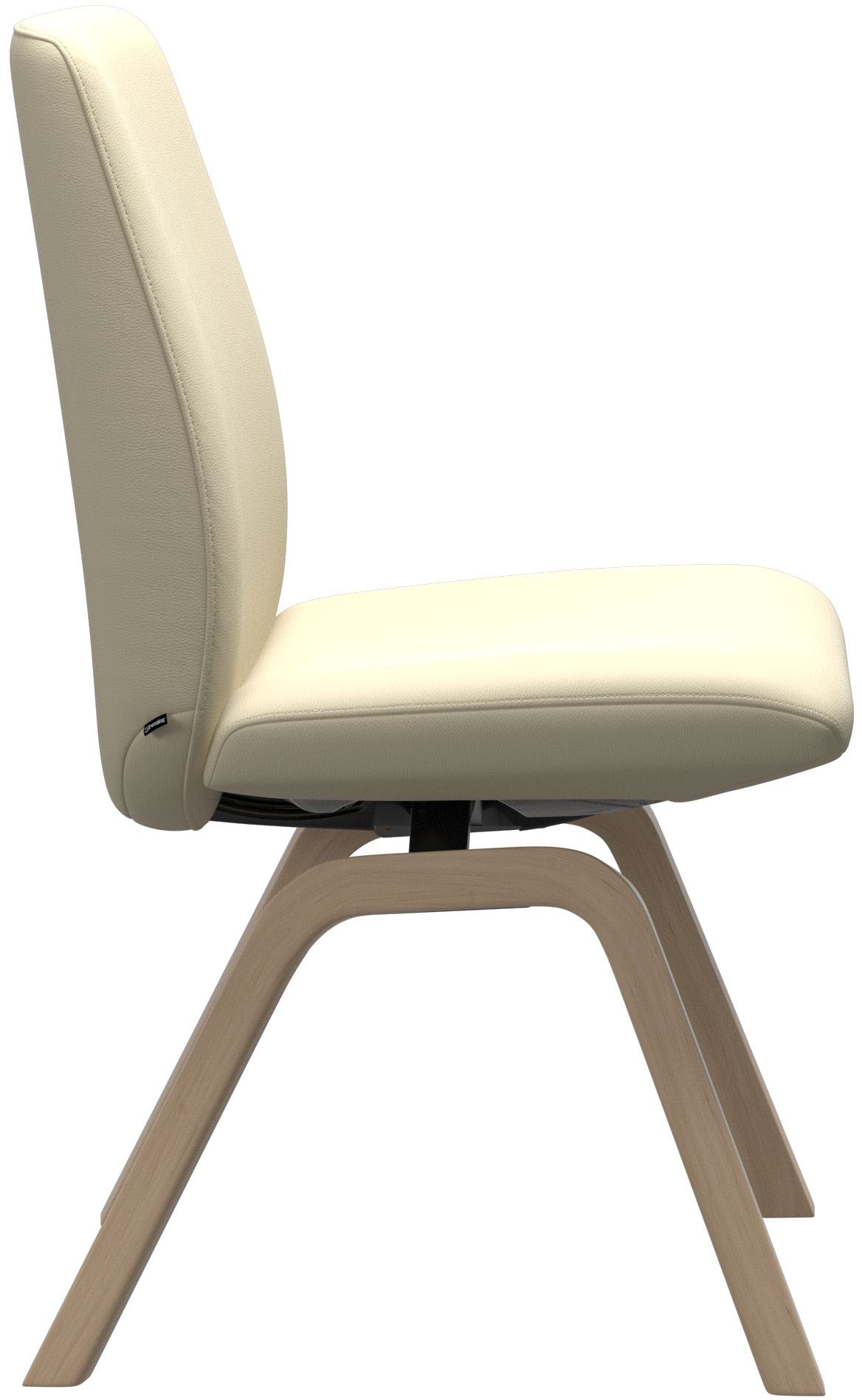 Stressless® Polsterstuhl »Laurel«, Leder PALOMA, Low Back, Größe L, mit schräggestellten Beinen in Eiche gekalkt