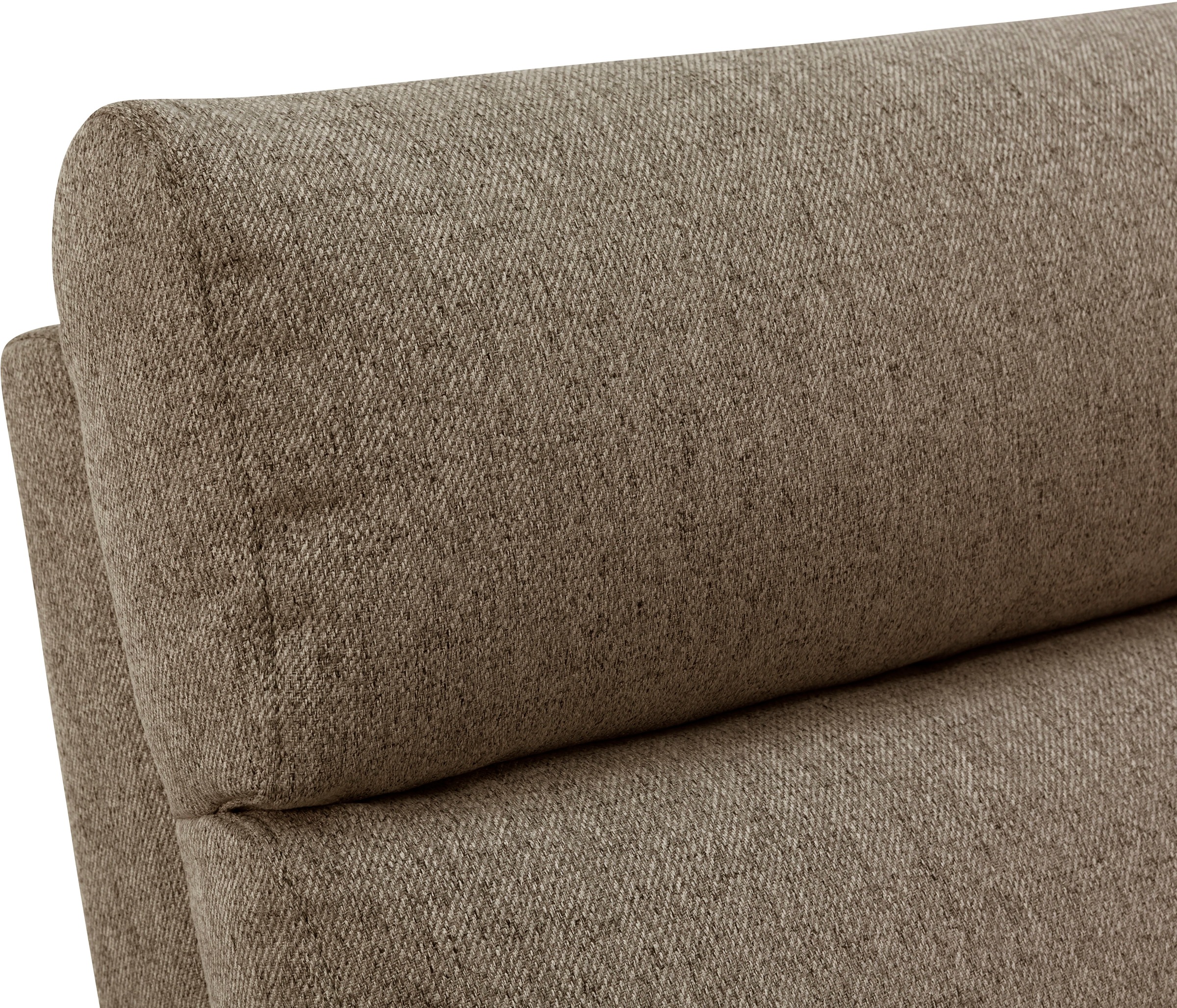 INOSIGN Ecksofa »JENNA, L-Form, 209cm, manuelle u. elektrische Funktion, mit USB A/C,«, Liegefunktion 105°-150°, Federkern, Struktur fein