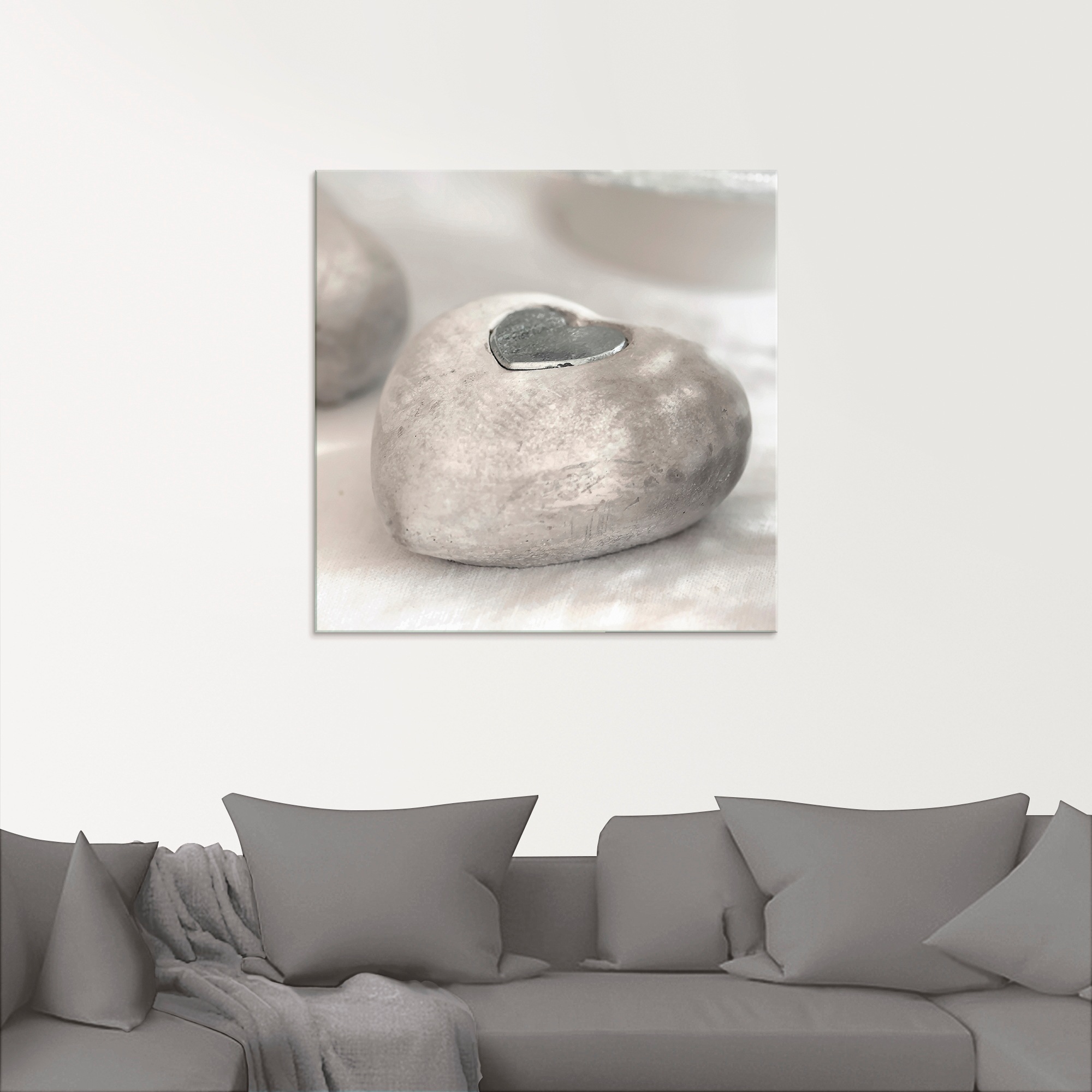 Artland Glasbild »Herzen«, Herzen, (1 St.), in verschiedenen Größen günstig online kaufen