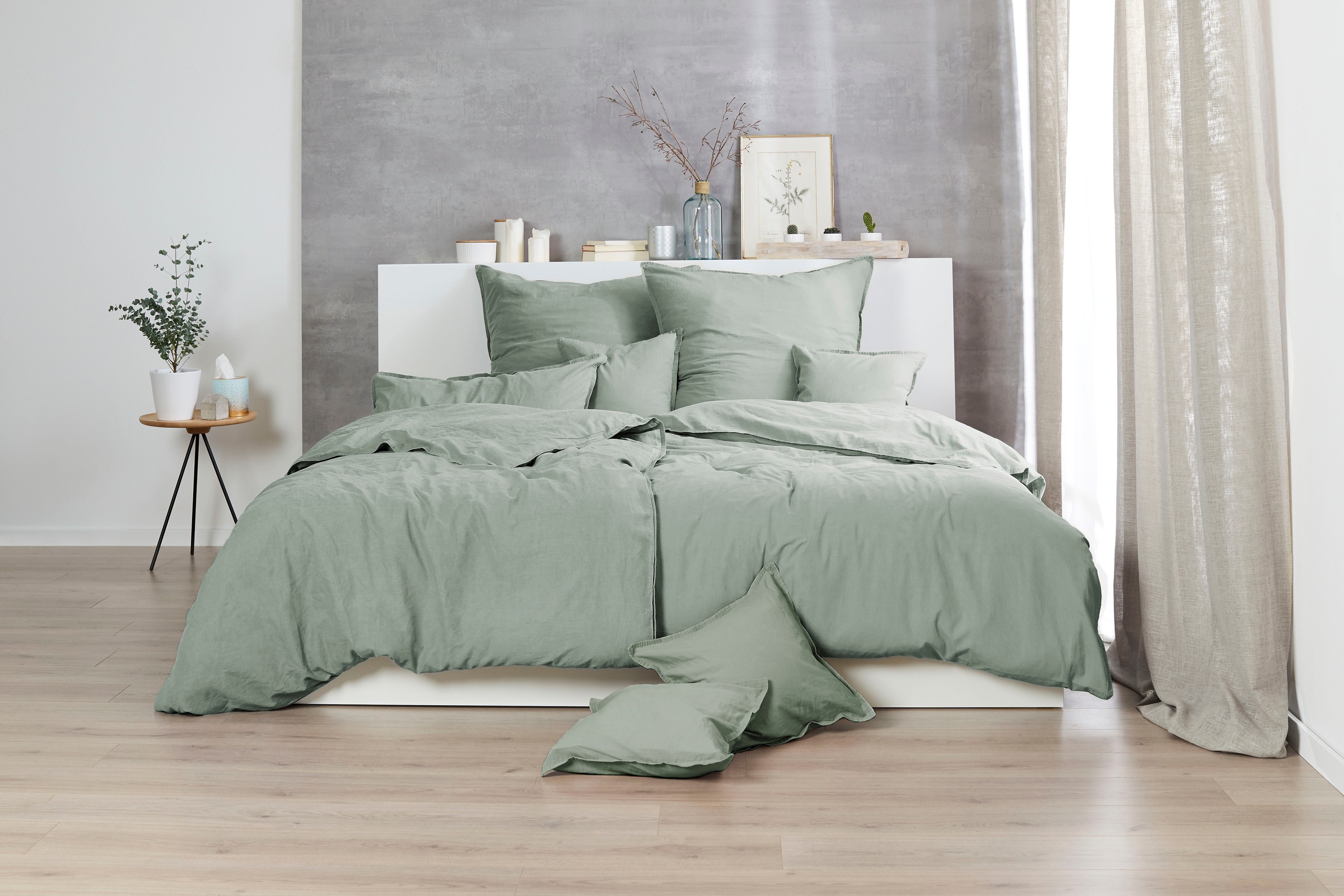 Primera Kissenbezüge »Kissenbezüge »Stone Washed«, Primera (2 Stück)«, (2 S günstig online kaufen