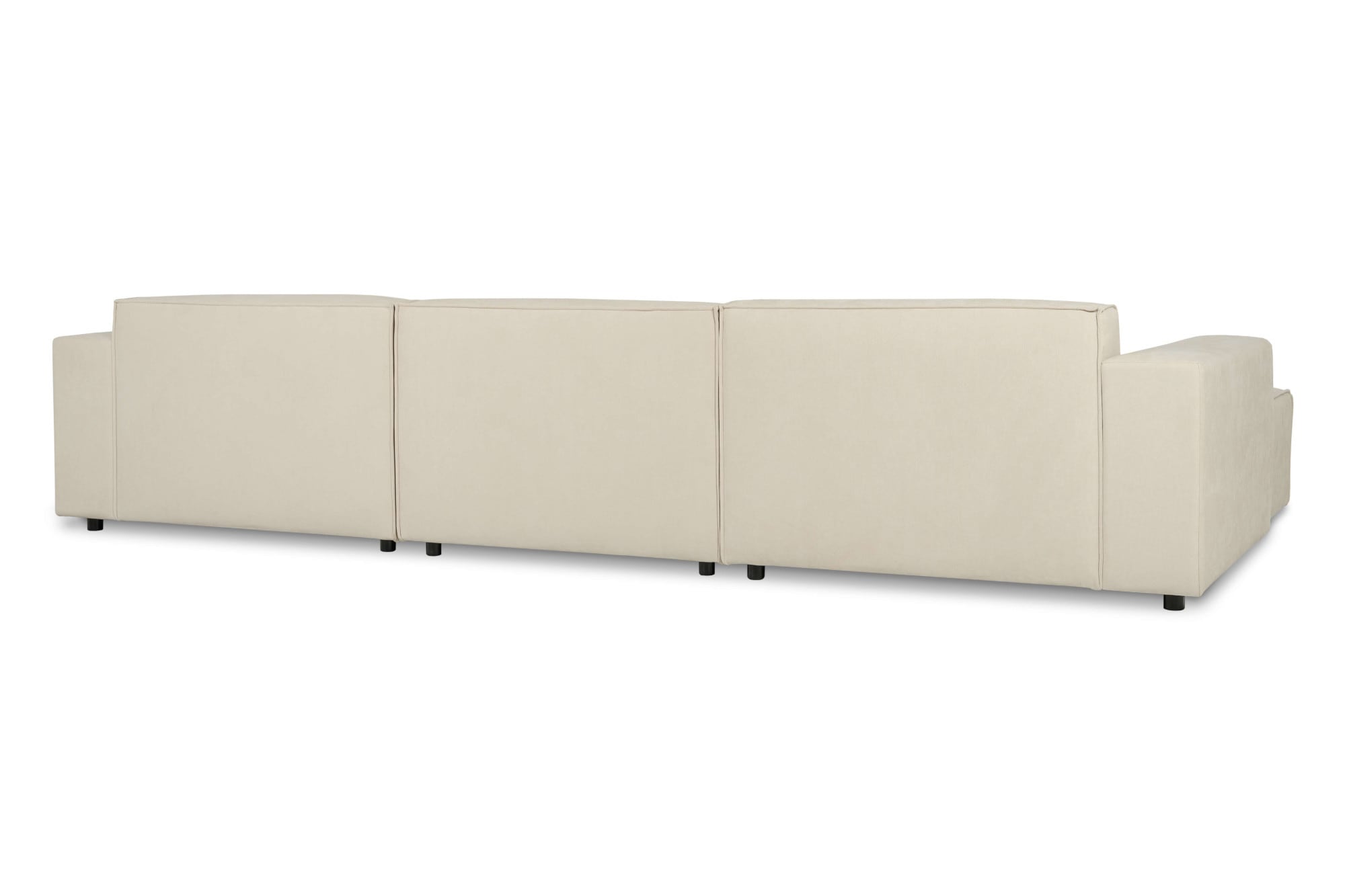 OTTO home Ecksofa »Jorrena, extra weicher Chenille-Stoff« L-Form, 3 Komfortstufen, Breite 346 cm, mit Wellenunterfederung