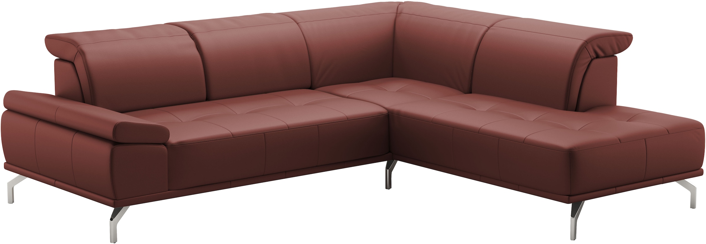 Places of Style Ecksofa »Caluna«, Inkl.Sitztiefenverstellung