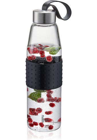 Trinkflasche »OLIMPIO«, (mit Haltegurt), ideal für kohlensäurehaltige Getränke