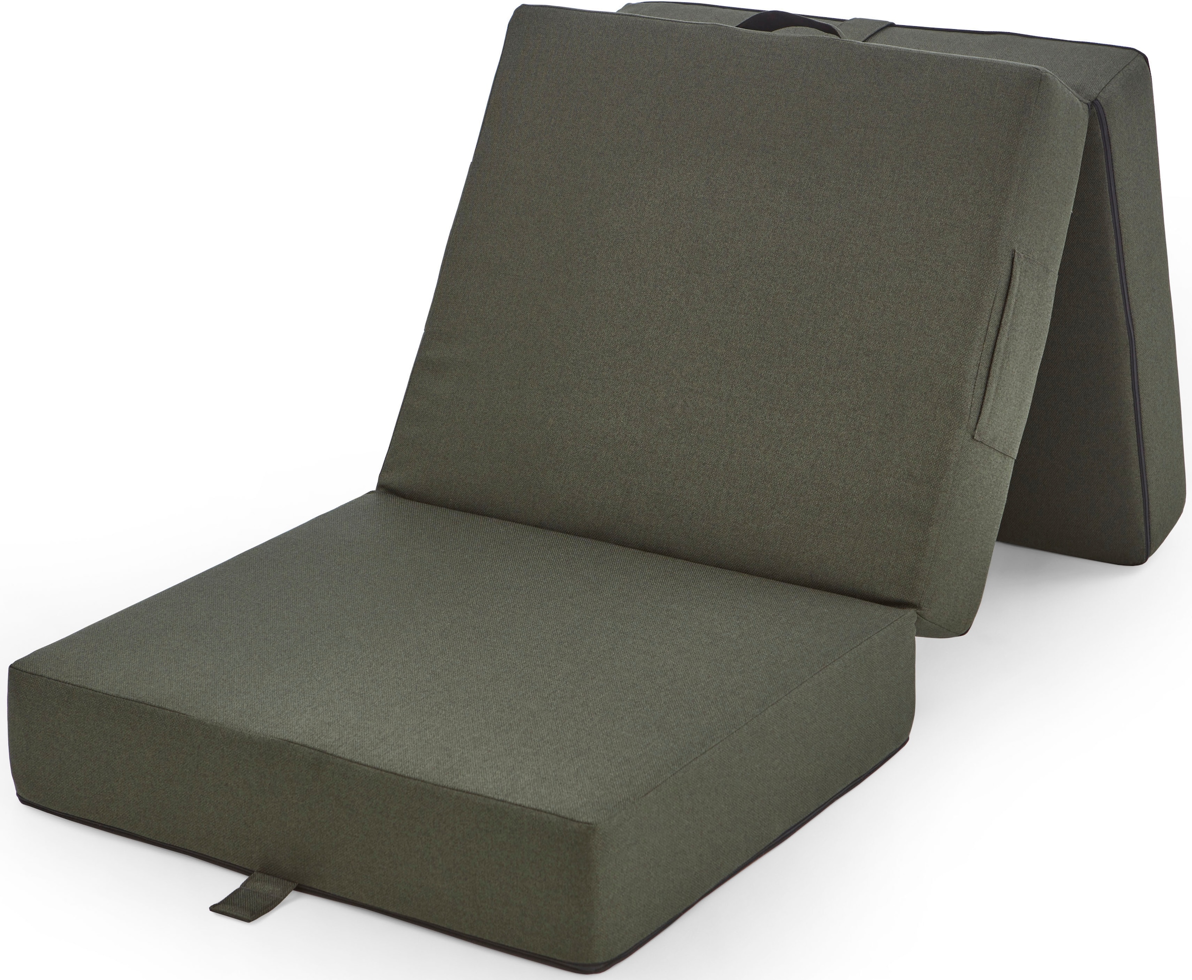 ATLANTIC home collection Sessel »Larry«, Sessel als Faltmatratze mit Gästebettfunktion
